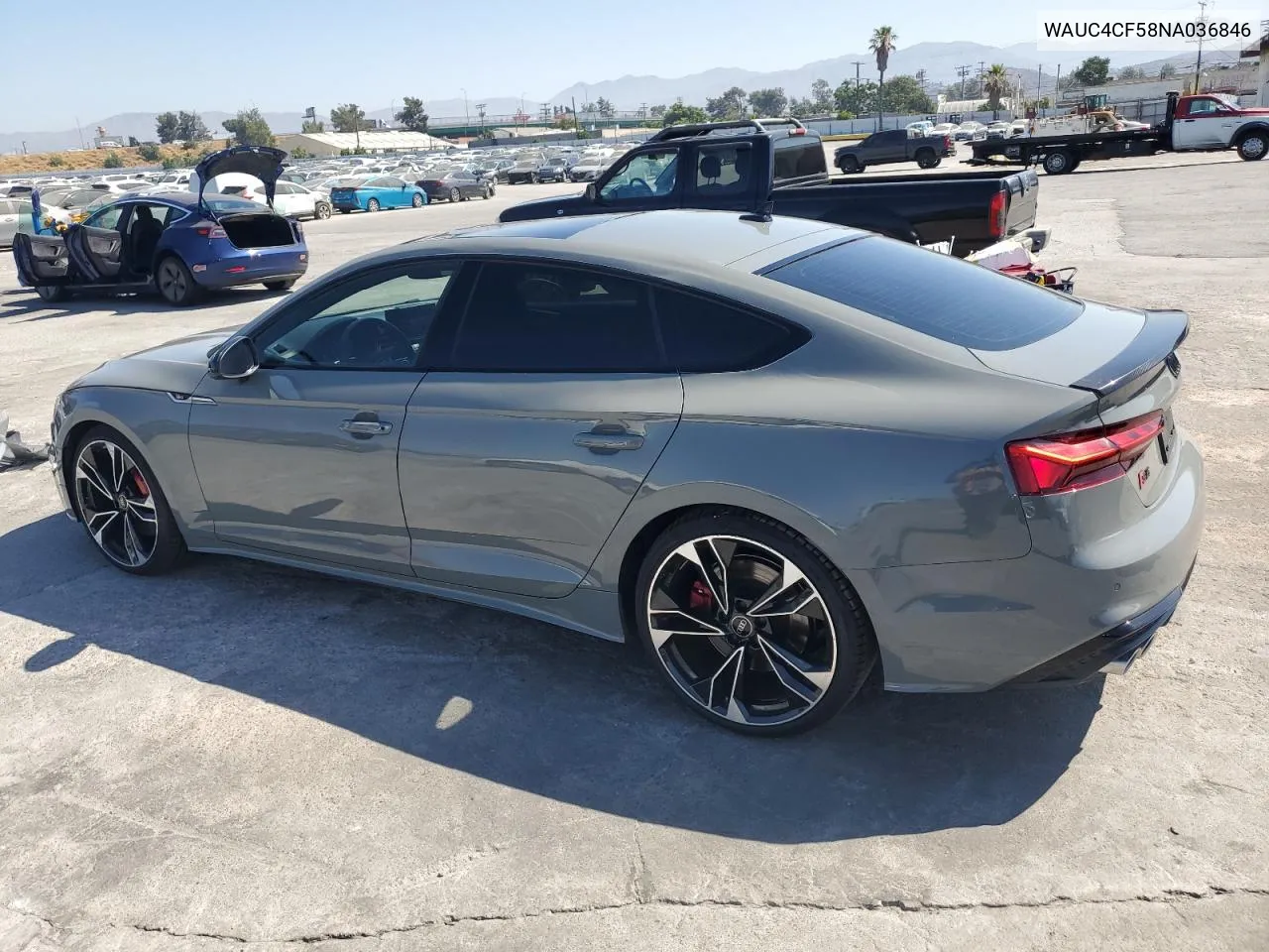 2022 Audi S5 Premium Plus VIN: WAUC4CF58NA036846 Lot: 61341144