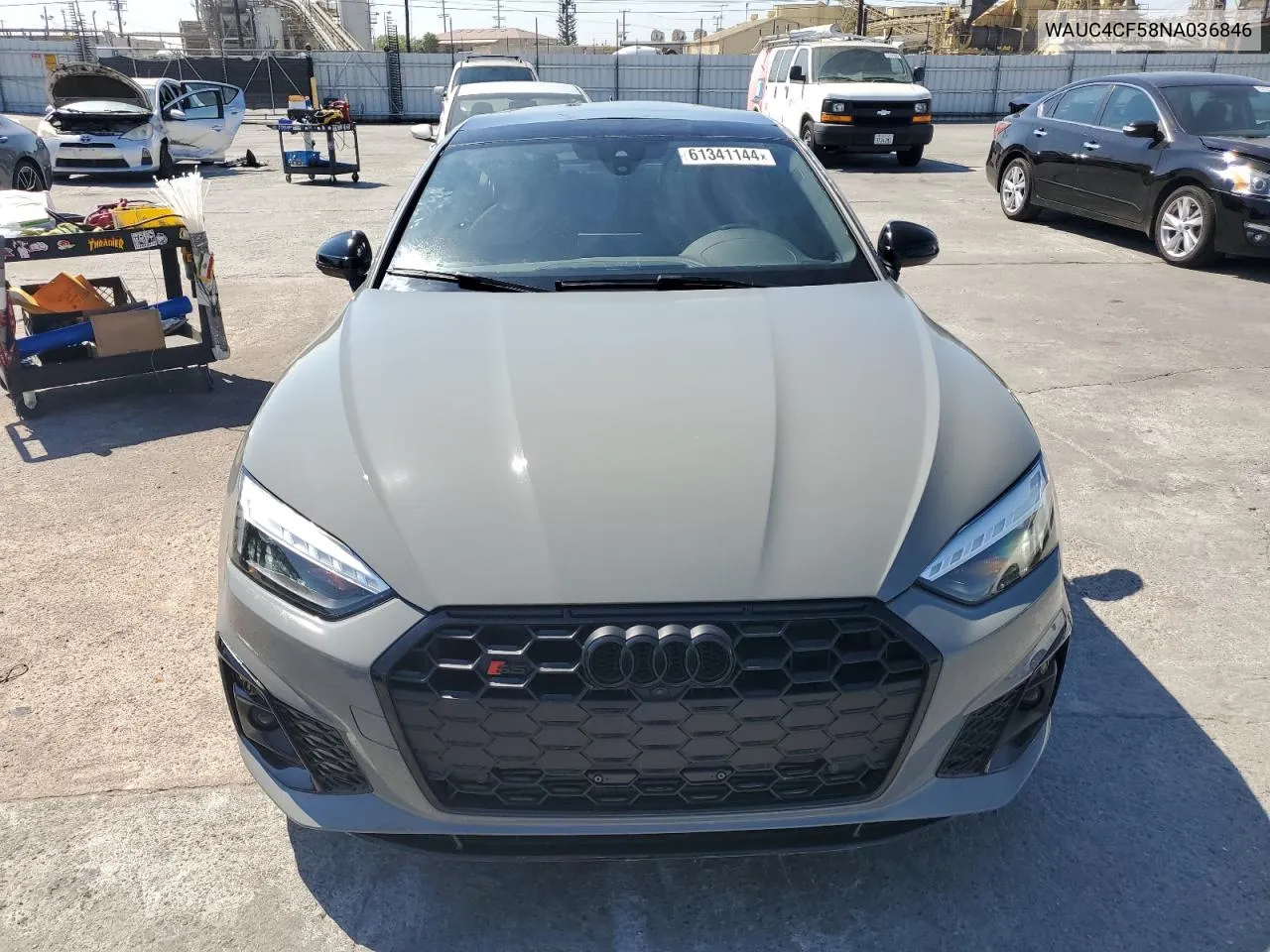 2022 Audi S5 Premium Plus VIN: WAUC4CF58NA036846 Lot: 61341144