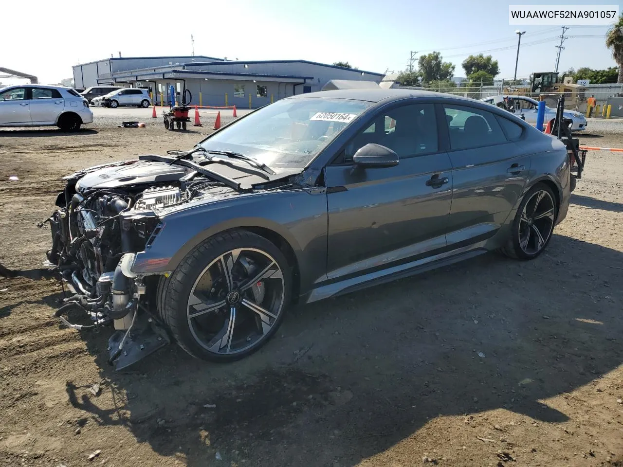 2022 Audi Rs5 VIN: WUAAWCF52NA901057 Lot: 62050164