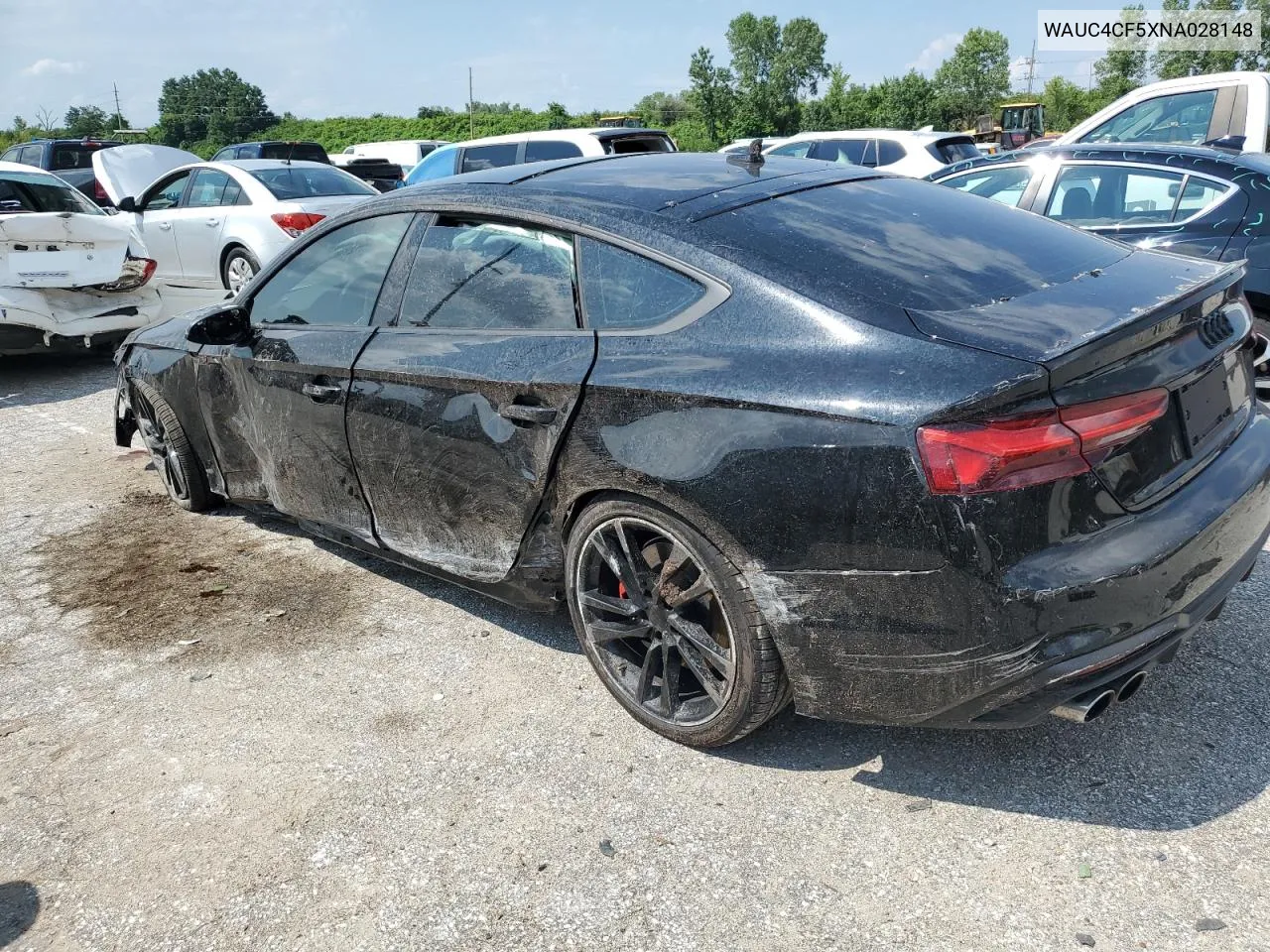 WAUC4CF5XNA028148 2022 Audi S5 Premium Plus