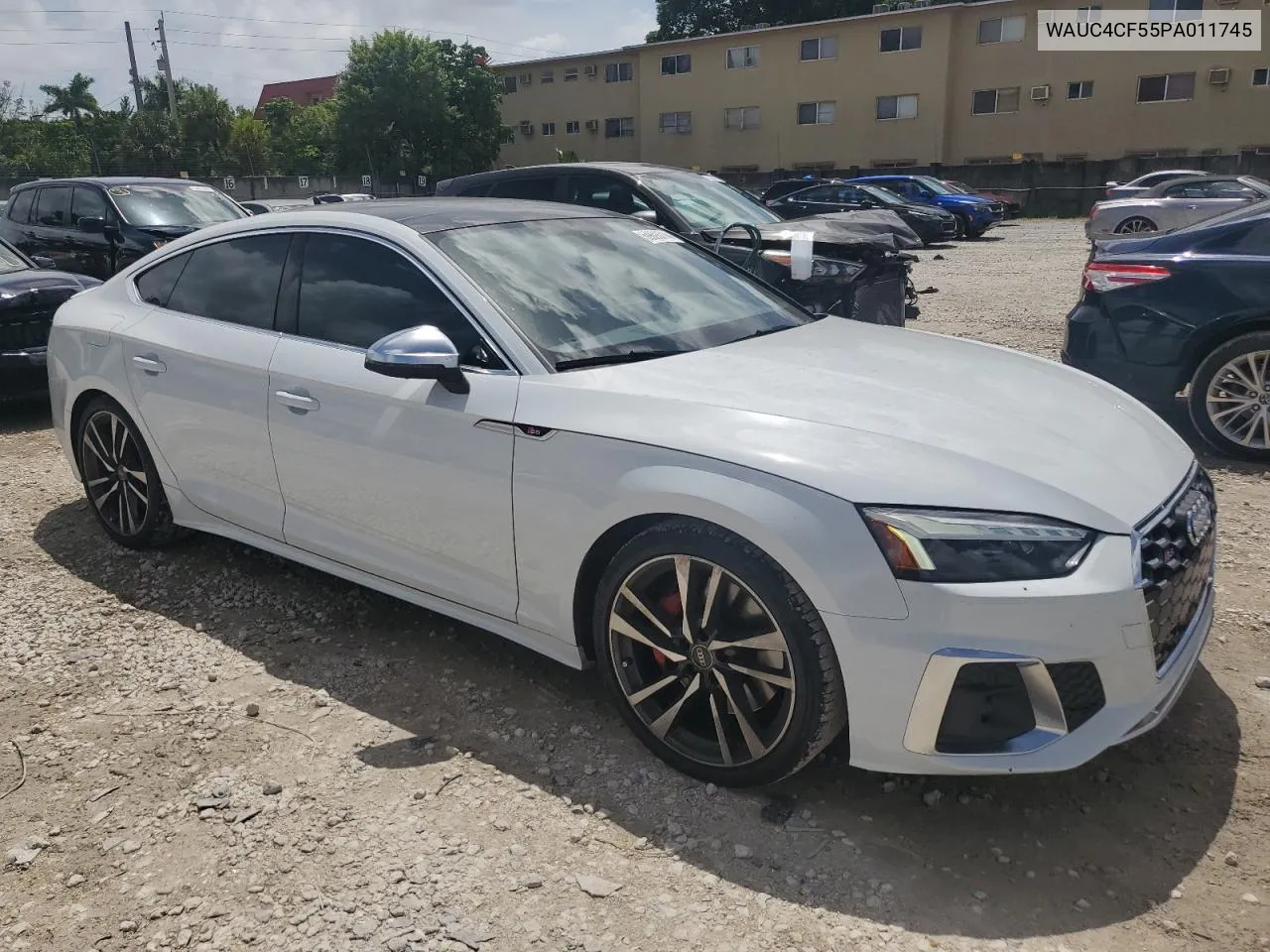 2023 Audi S5 Premium Plus VIN: WAUC4CF55PA011745 Lot: 69693714