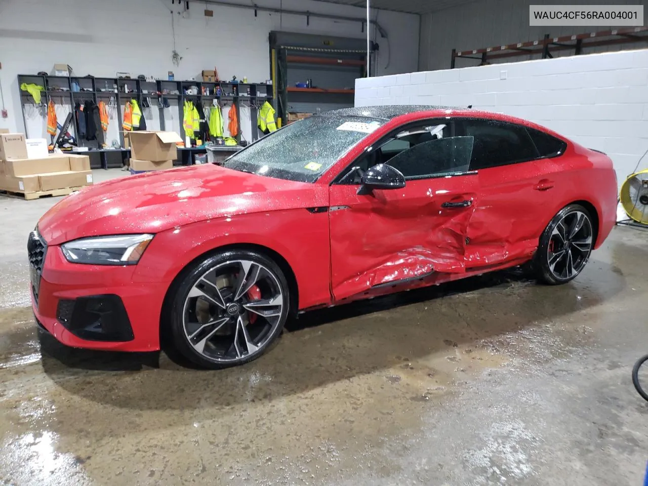 2024 Audi S5 Premium Plus VIN: WAUC4CF56RA004001 Lot: 57460964