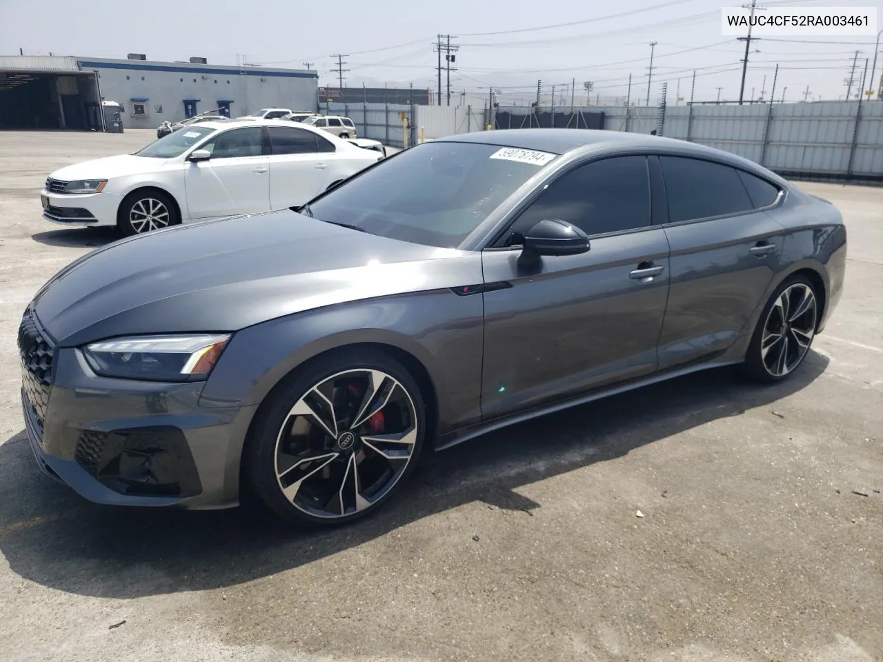 2024 Audi S5 Premium Plus VIN: WAUC4CF52RA003461 Lot: 59078794