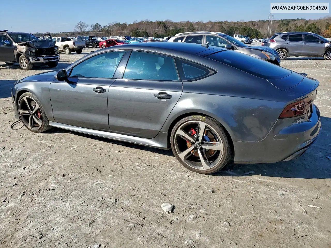 WUAW2AFC0EN904620 2014 Audi Rs7