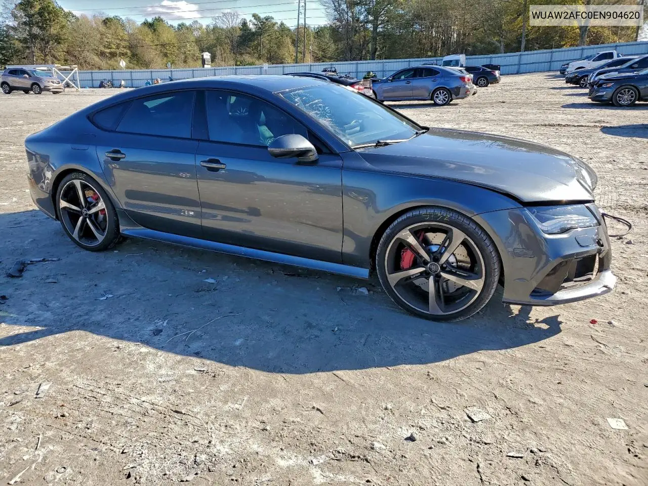 WUAW2AFC0EN904620 2014 Audi Rs7