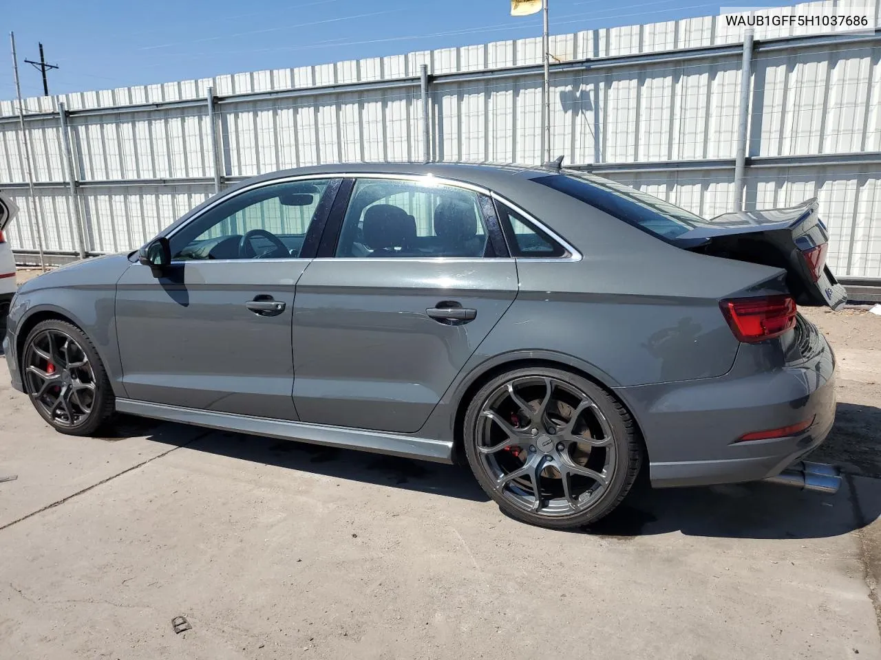 WAUB1GFF5H1037686 2017 Audi S3 Premium Plus