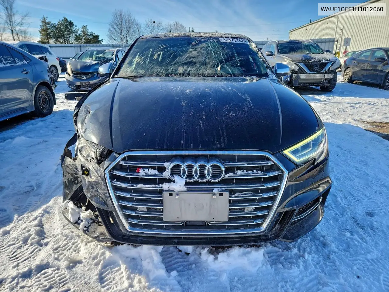 WAUF1GFF1H1012060 2017 Audi S3 Prestige