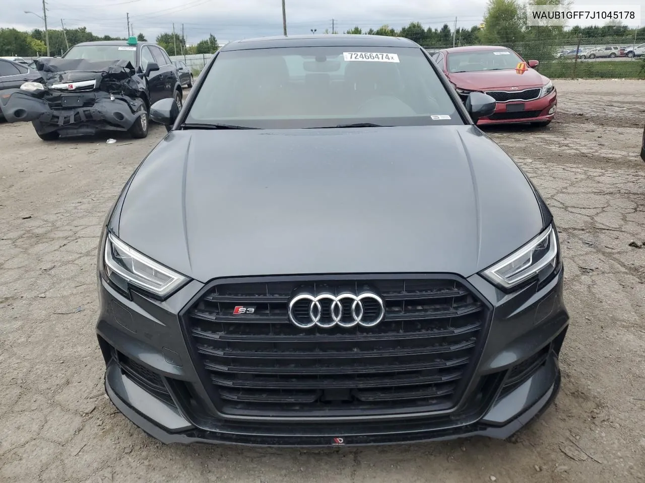 WAUB1GFF7J1045178 2018 Audi S3 Premium Plus