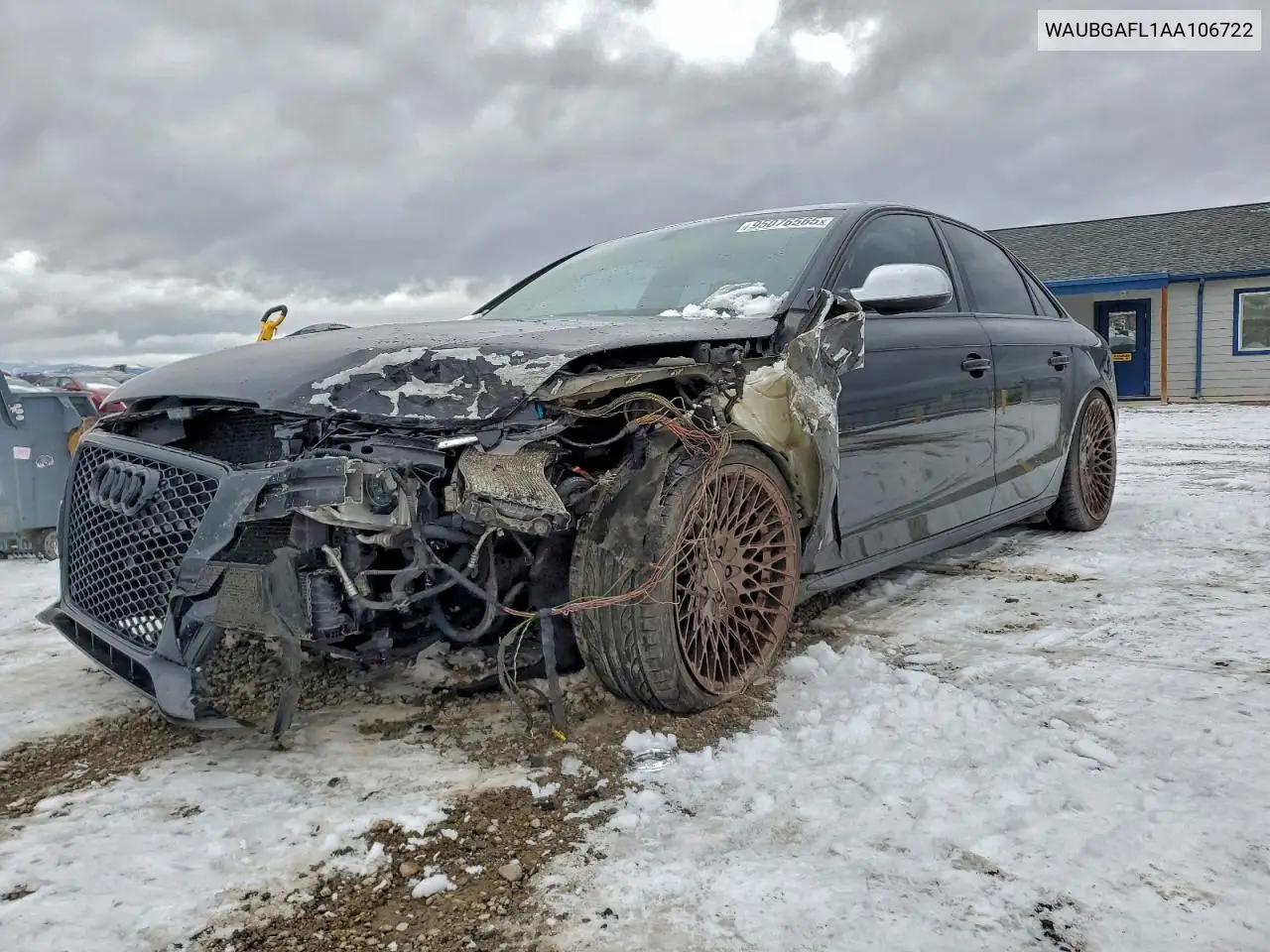WAUBGAFL1AA106722 2010 Audi S4 Premium Plus
