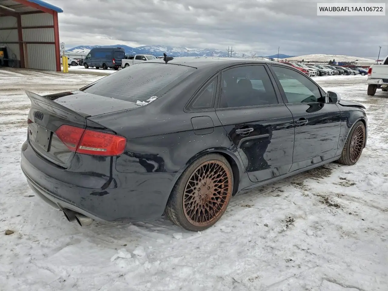 WAUBGAFL1AA106722 2010 Audi S4 Premium Plus