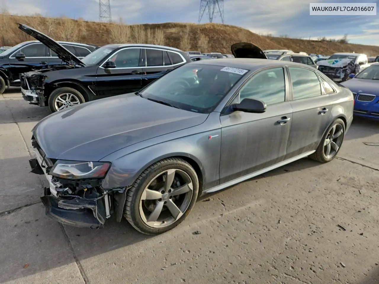 WAUKGAFL7CA016607 2012 Audi S4 Prestige