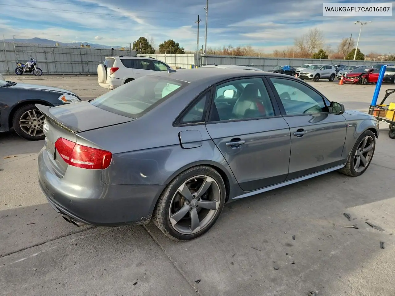 WAUKGAFL7CA016607 2012 Audi S4 Prestige