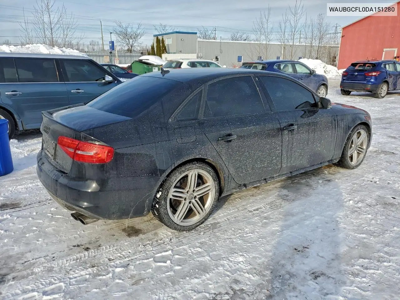 WAUBGCFL0DA151280 2013 Audi S4 Premium Plus