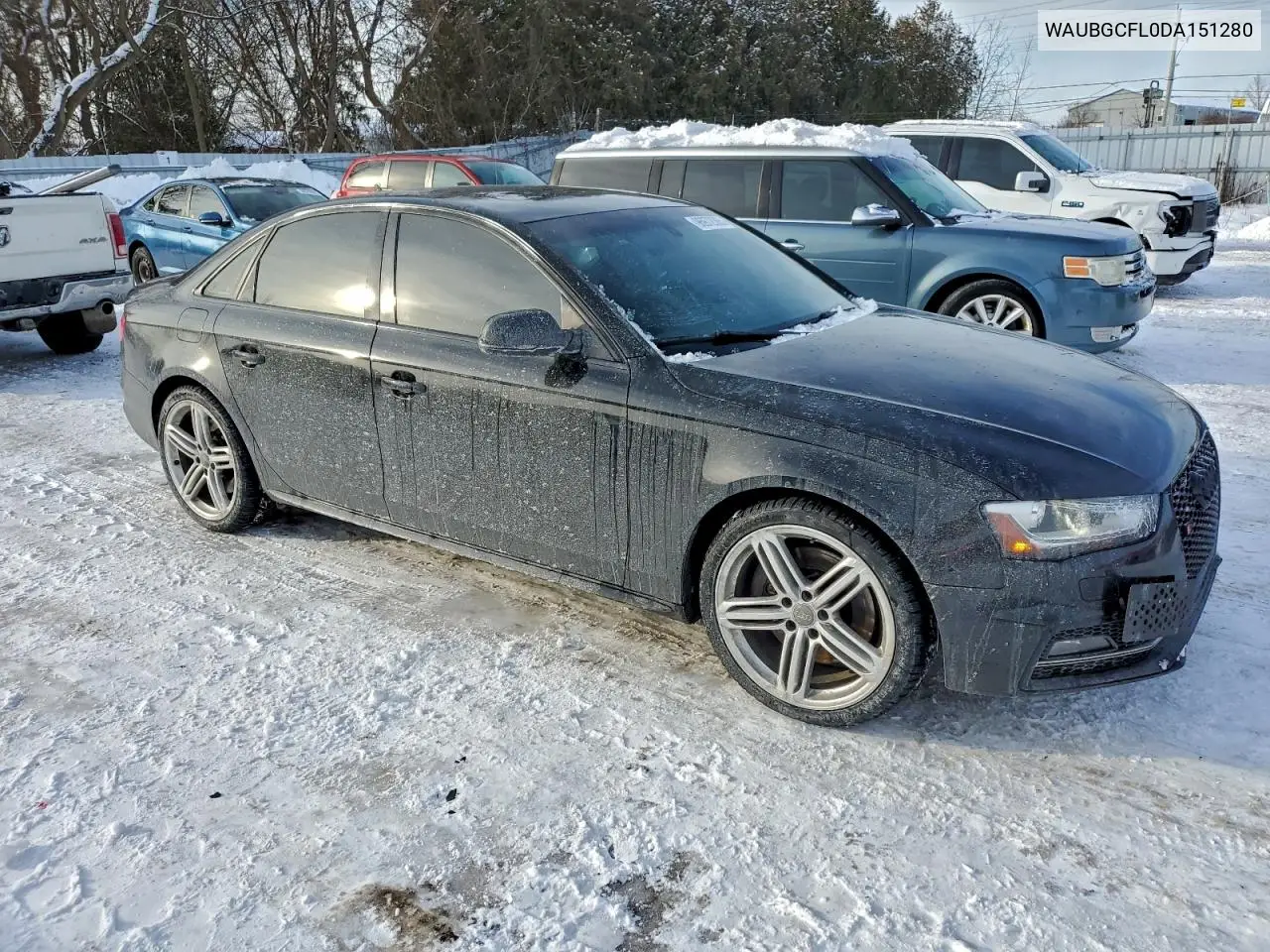 WAUBGCFL0DA151280 2013 Audi S4 Premium Plus