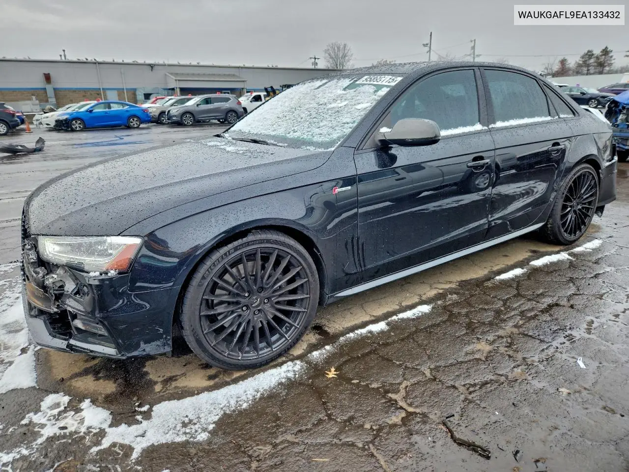 WAUKGAFL9EA133432 2014 Audi S4 Prestige