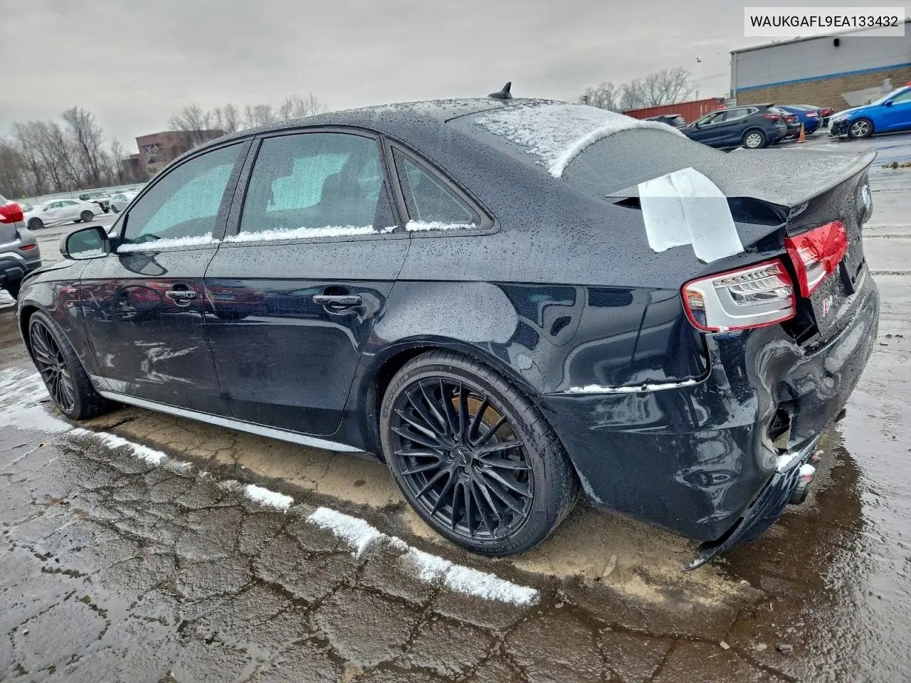 WAUKGAFL9EA133432 2014 Audi S4 Prestige