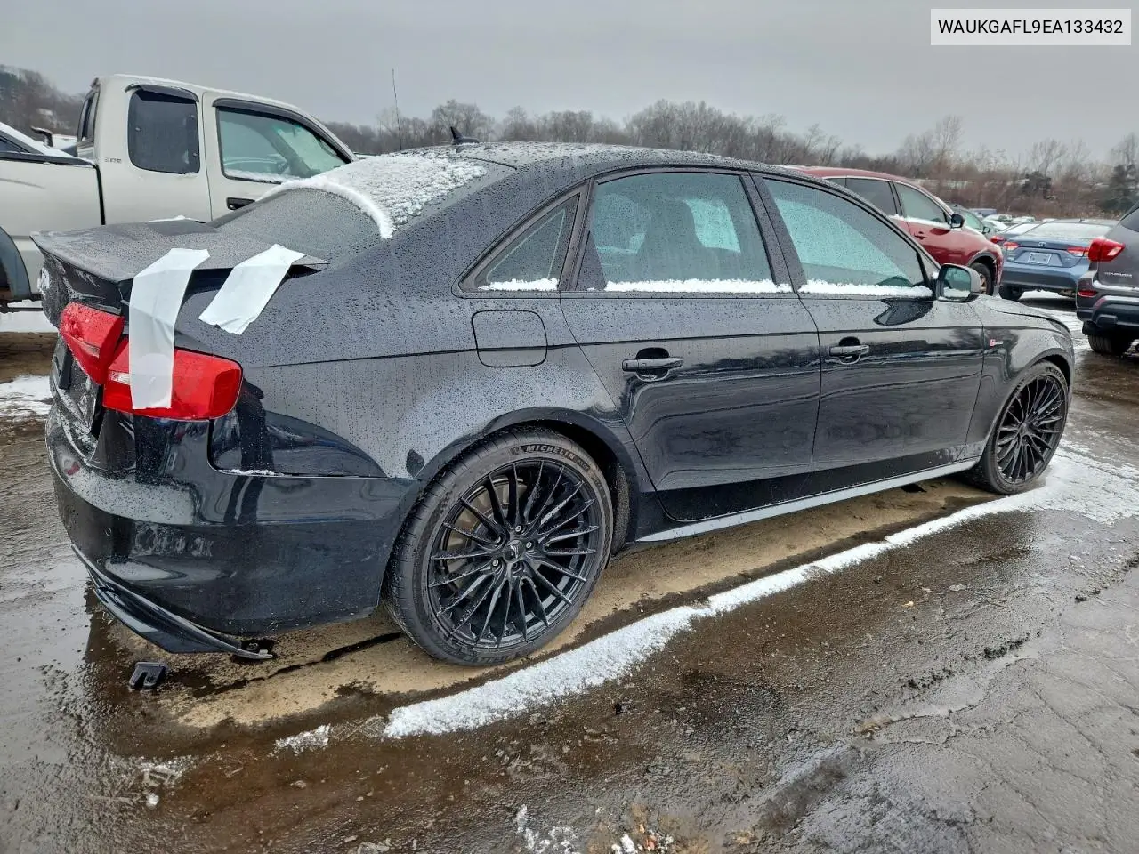 WAUKGAFL9EA133432 2014 Audi S4 Prestige