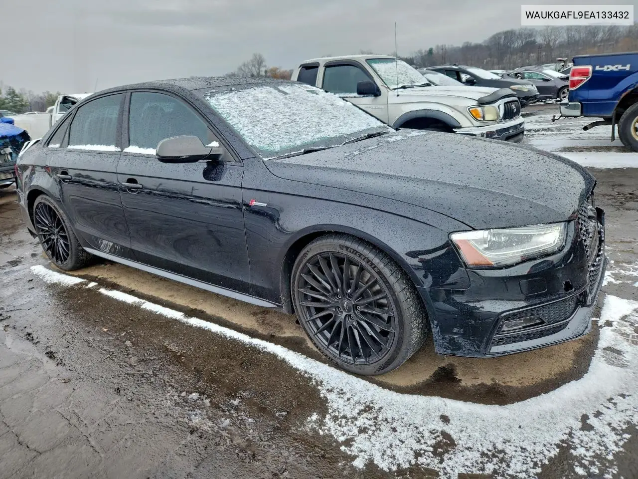 WAUKGAFL9EA133432 2014 Audi S4 Prestige