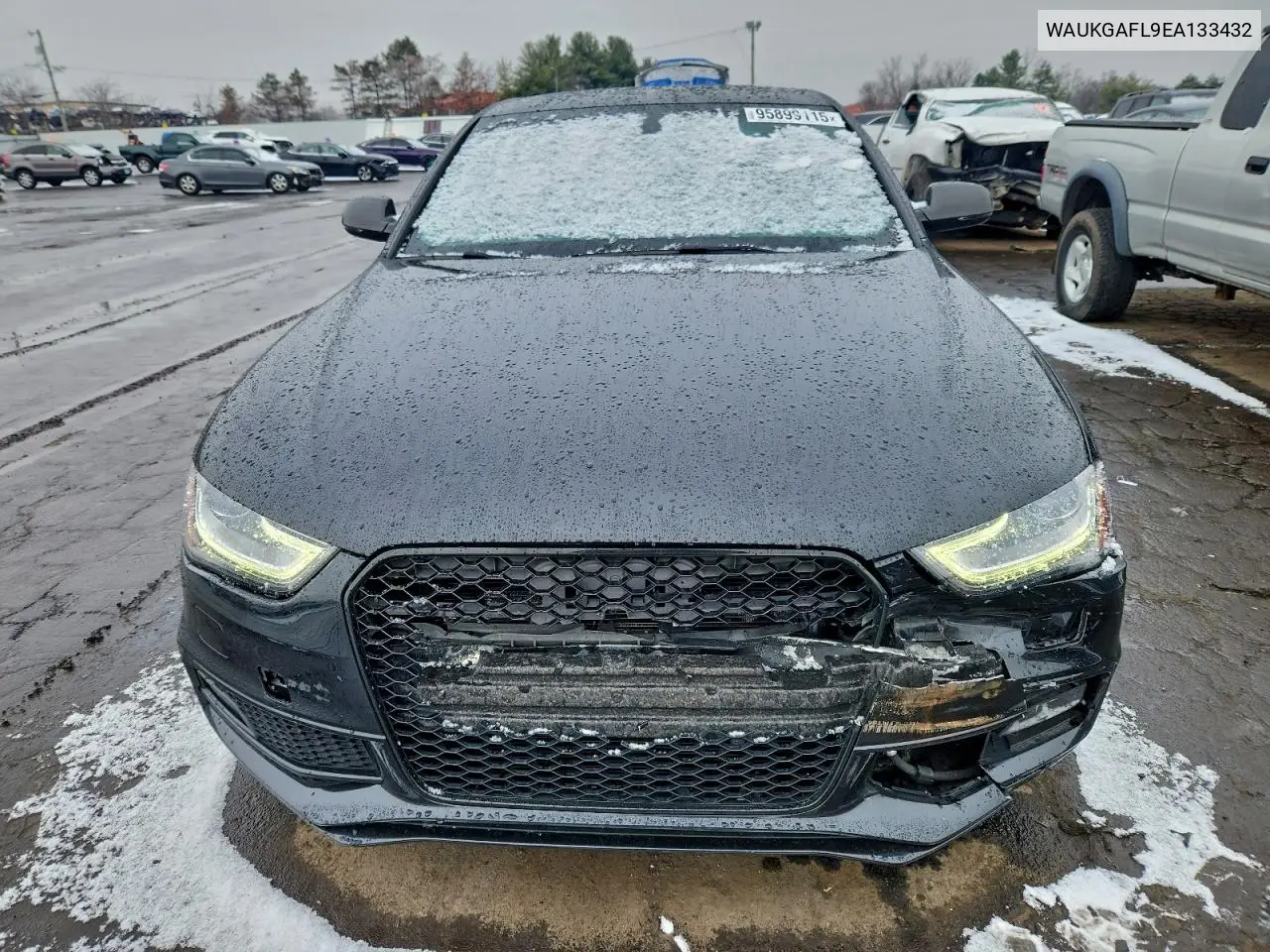 WAUKGAFL9EA133432 2014 Audi S4 Prestige