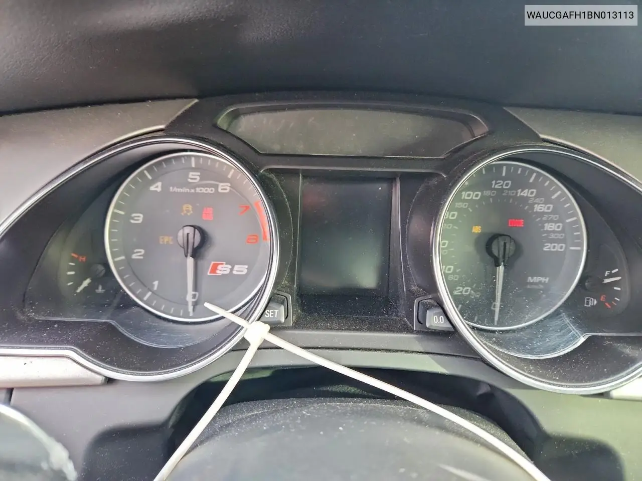 WAUCGAFH1BN013113 2011 Audi S5 Premium Plus