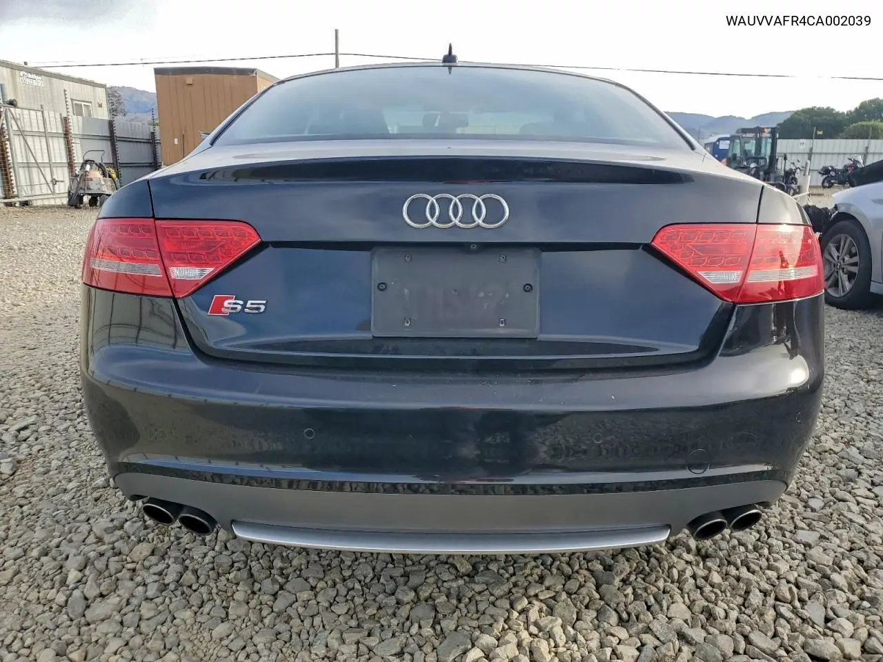 WAUVVAFR4CA002039 2012 Audi S5 Prestige