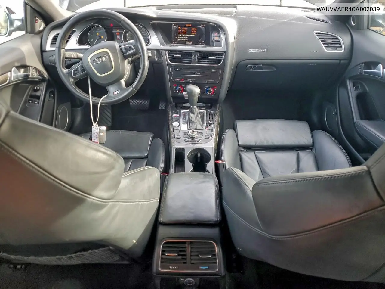 WAUVVAFR4CA002039 2012 Audi S5 Prestige