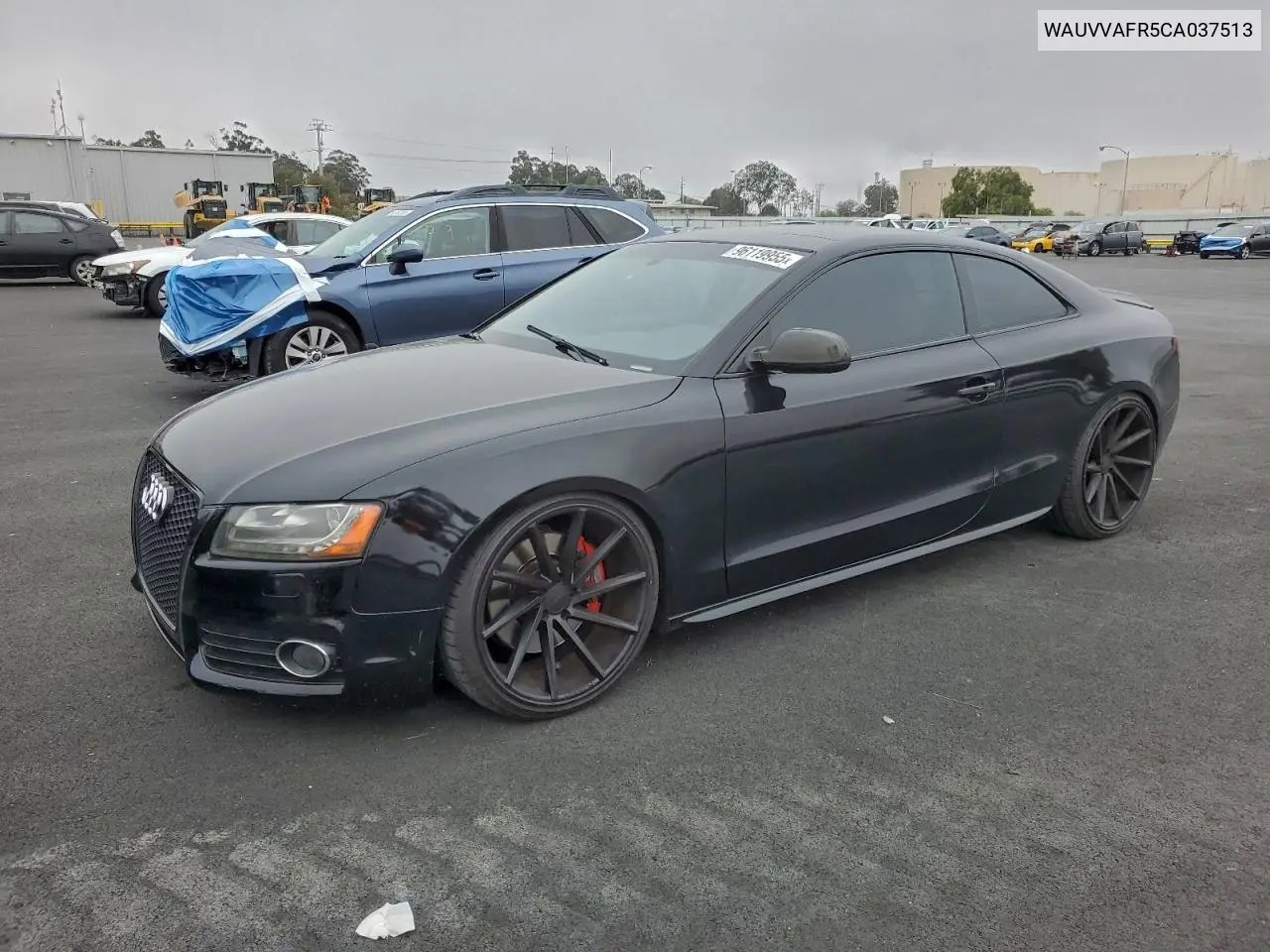 WAUVVAFR5CA037513 2012 Audi S5 Prestige