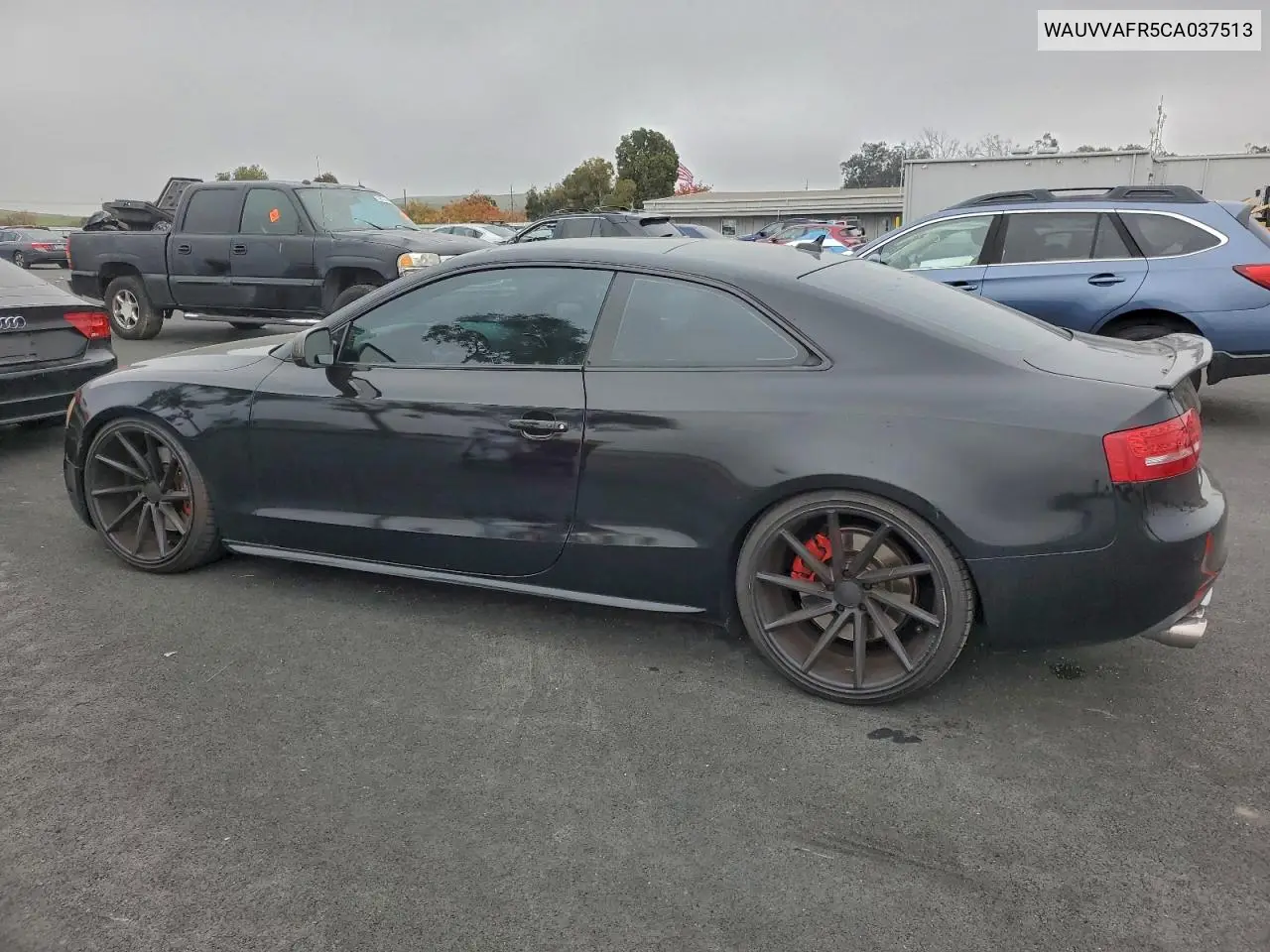 WAUVVAFR5CA037513 2012 Audi S5 Prestige
