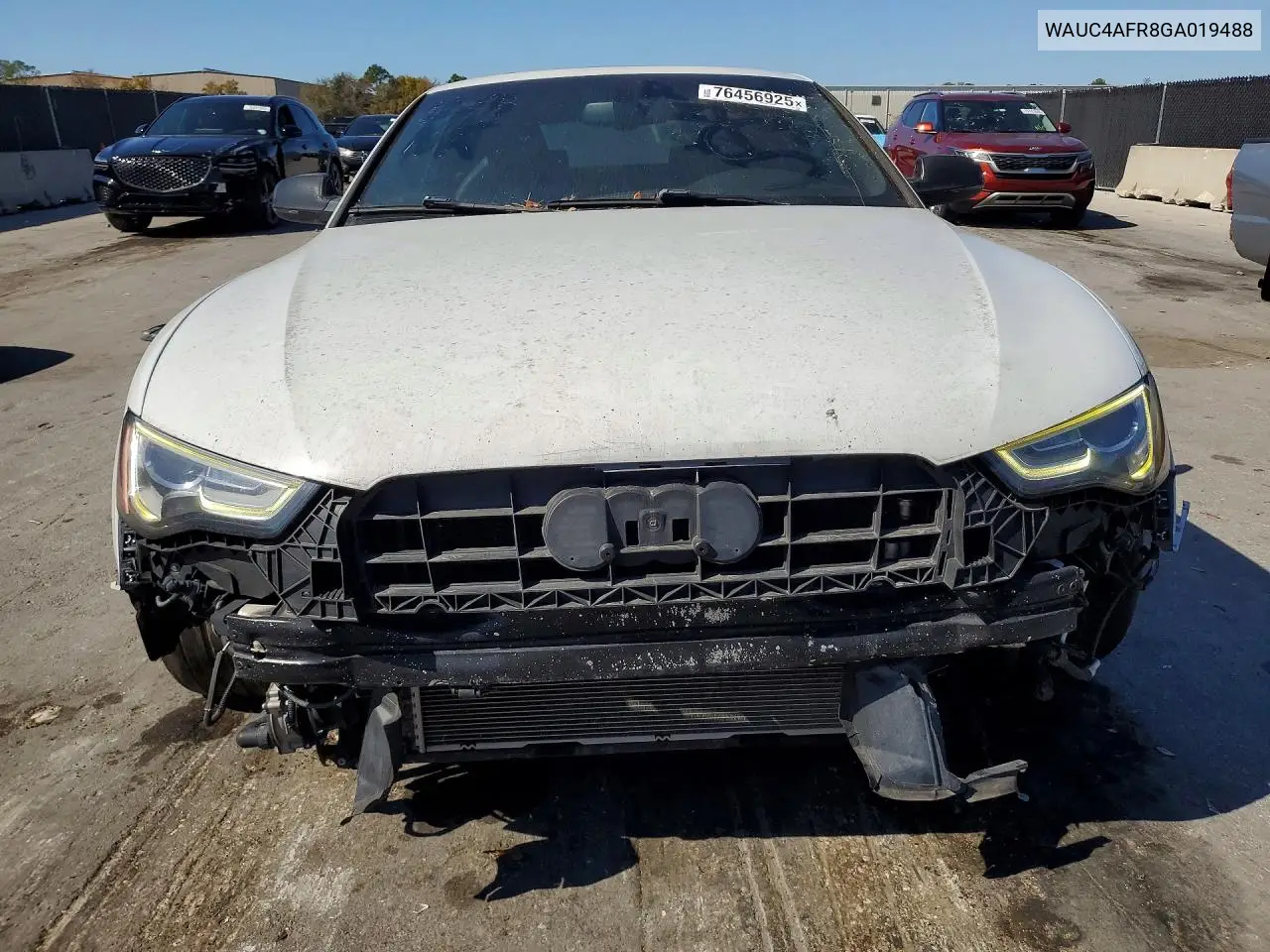 2016 Audi S5 Premium Plus VIN: WAUC4AFR8GA019488 Lot: 76456925