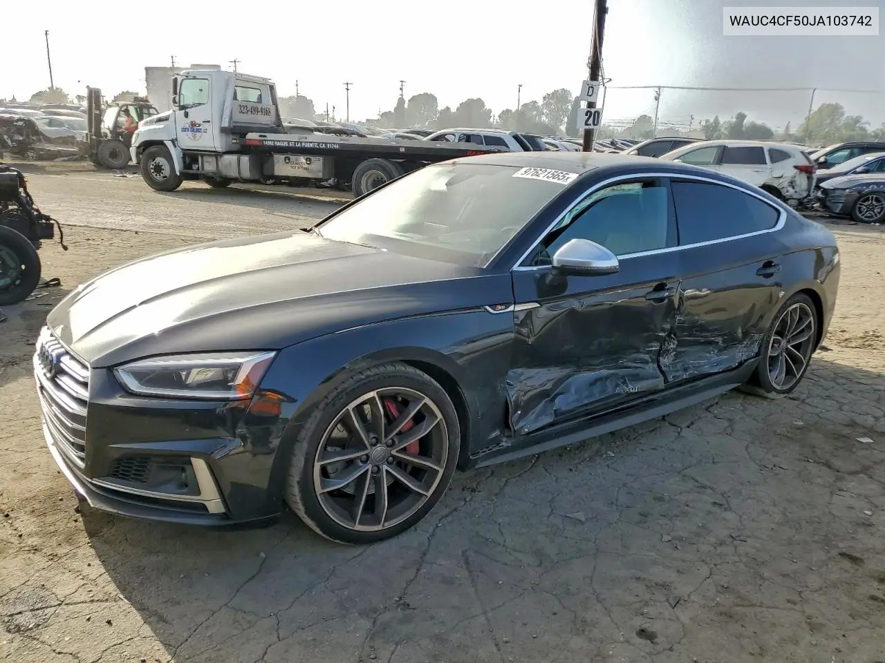 WAUC4CF50JA103742 2018 Audi S5 Prestige