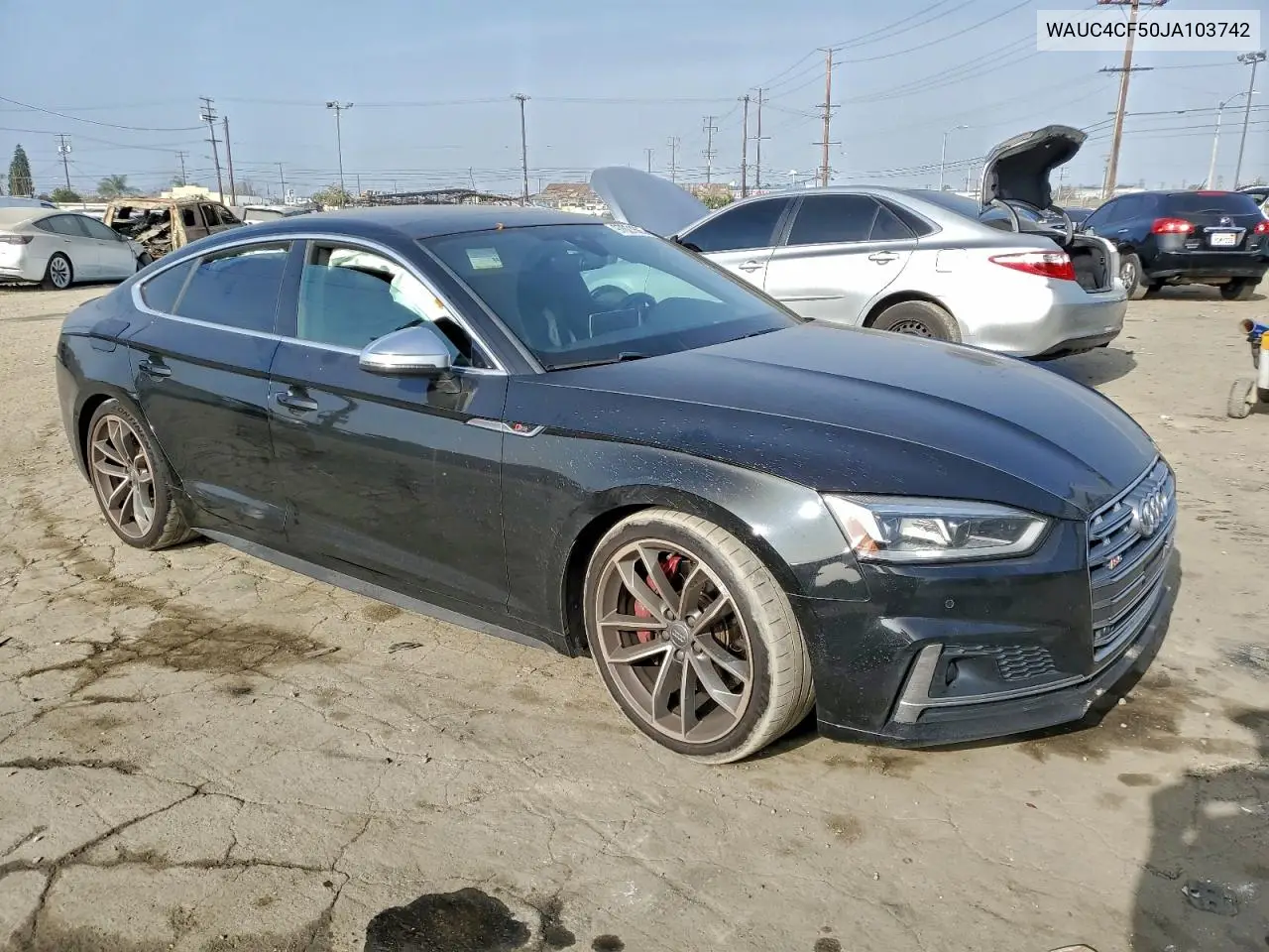 WAUC4CF50JA103742 2018 Audi S5 Prestige