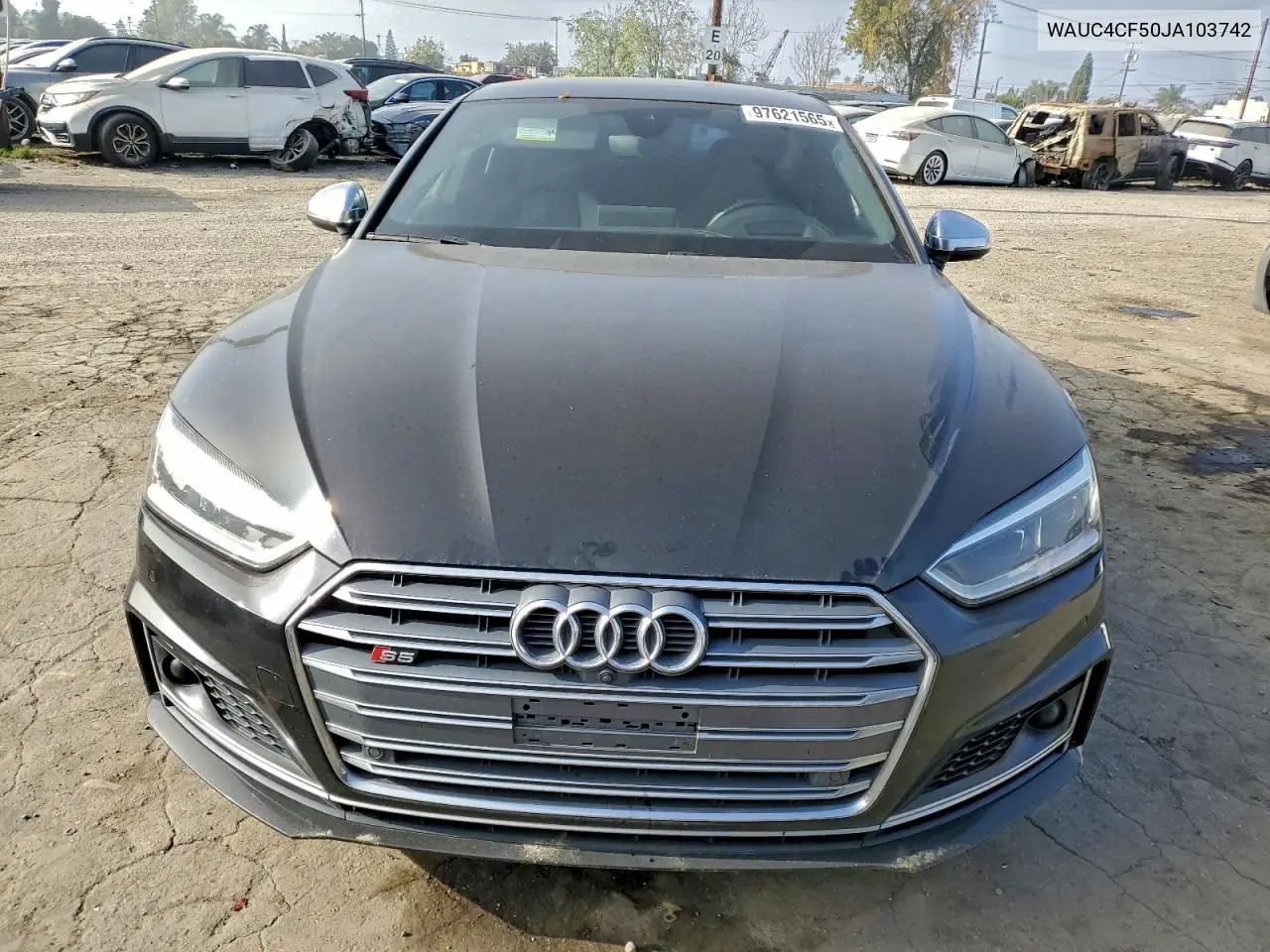 WAUC4CF50JA103742 2018 Audi S5 Prestige