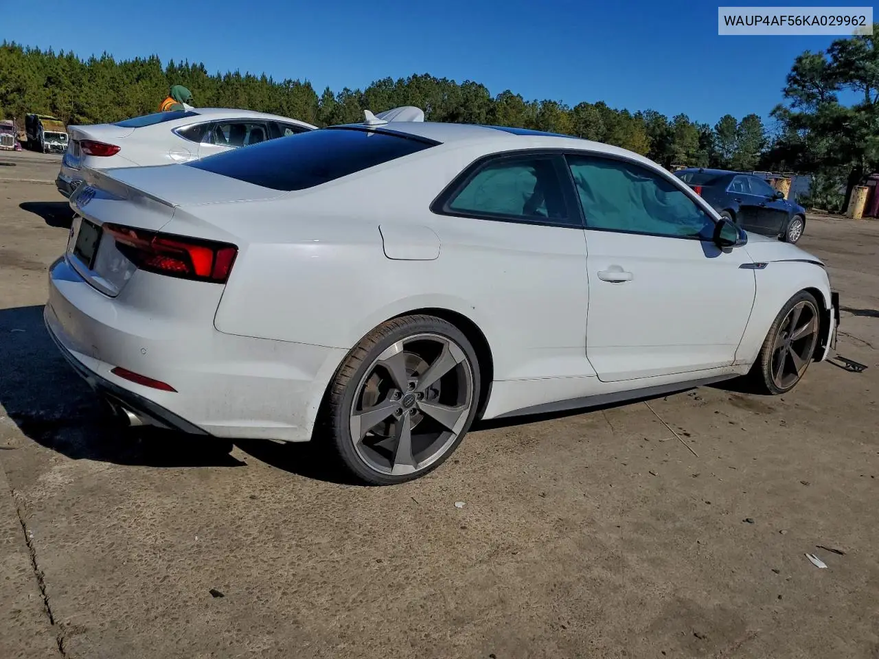 WAUP4AF56KA029962 2019 Audi S5 Premium Plus
