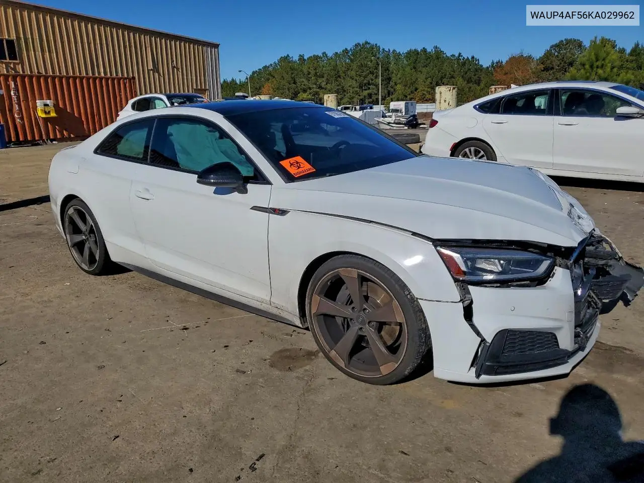 WAUP4AF56KA029962 2019 Audi S5 Premium Plus