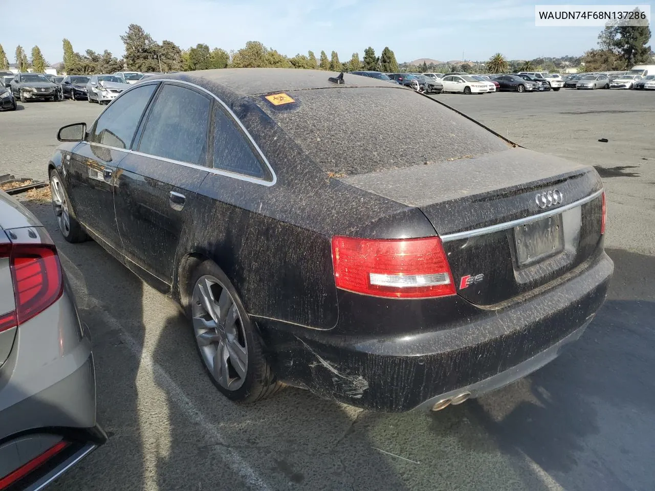 WAUDN74F68N137286 2008 Audi S6 Quattro