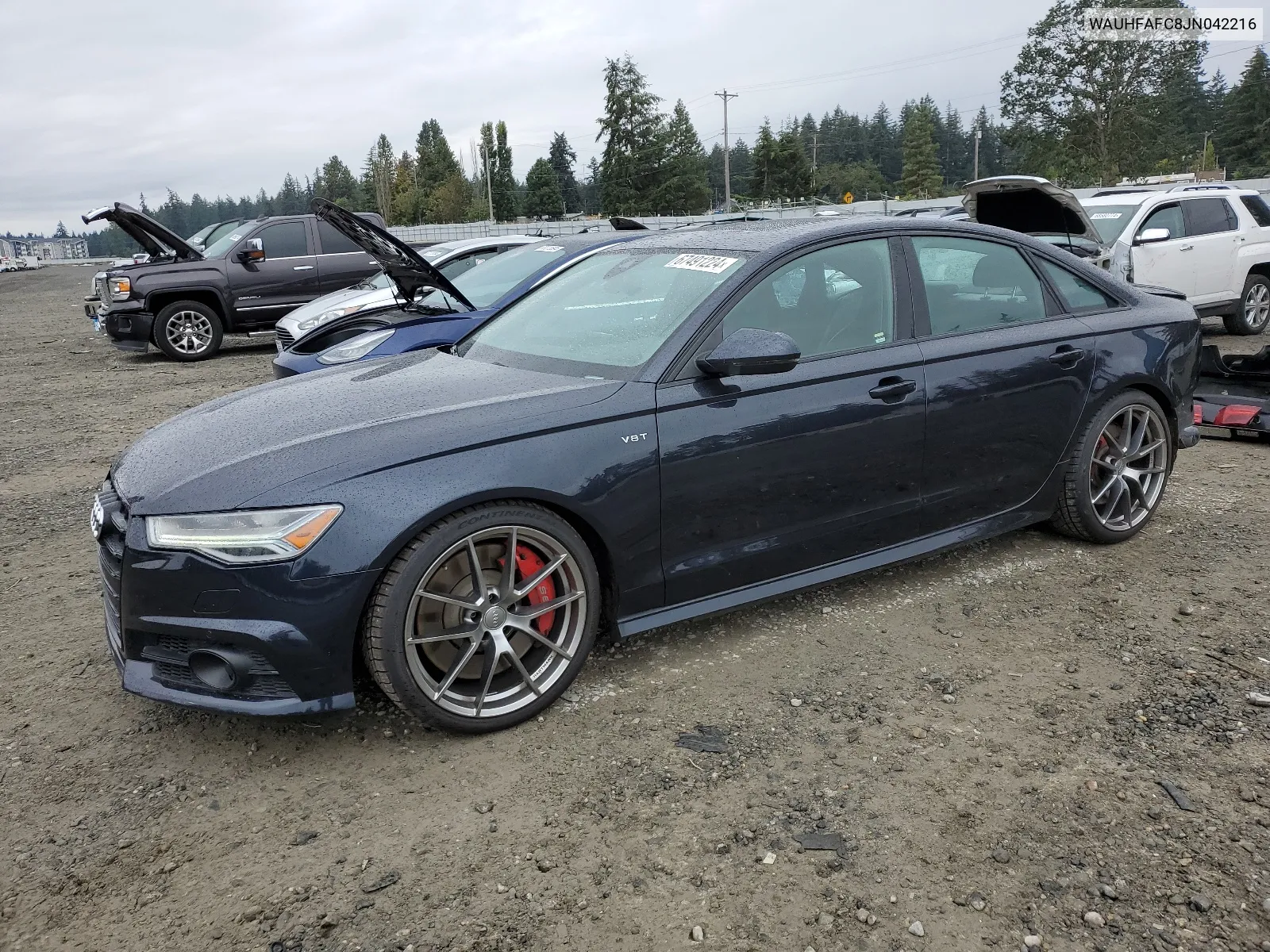 2018 Audi S6 Prestige VIN: WAUHFAFC8JN042216 Lot: 67491224