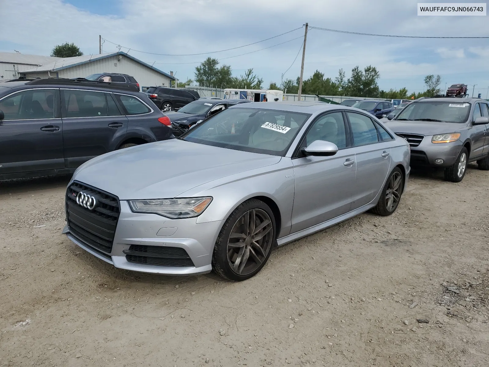 2018 Audi S6 Premium Plus VIN: WAUFFAFC9JN066743 Lot: 67829554