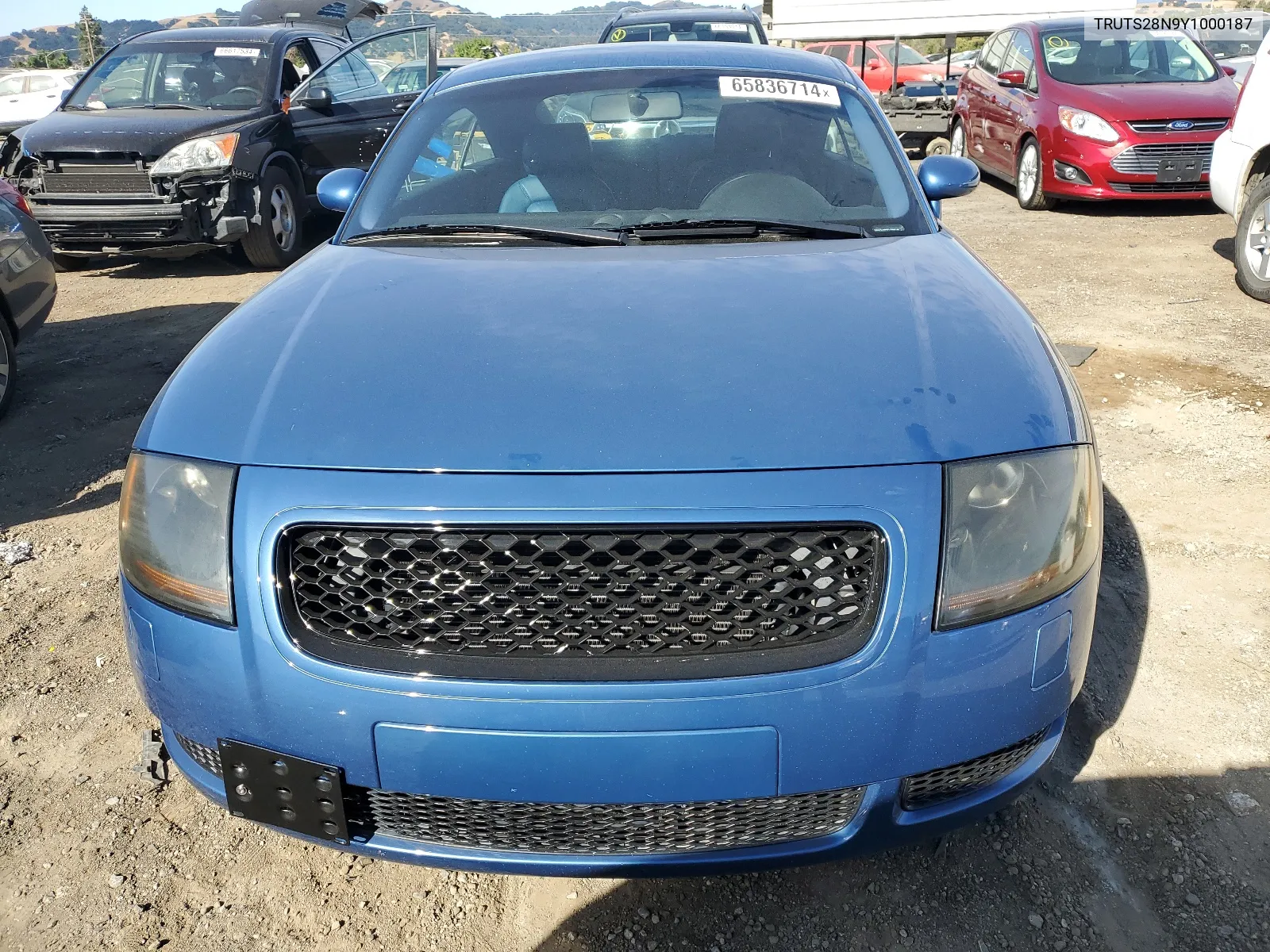 2000 Audi Tt VIN: TRUTS28N9Y1000187 Lot: 65836714