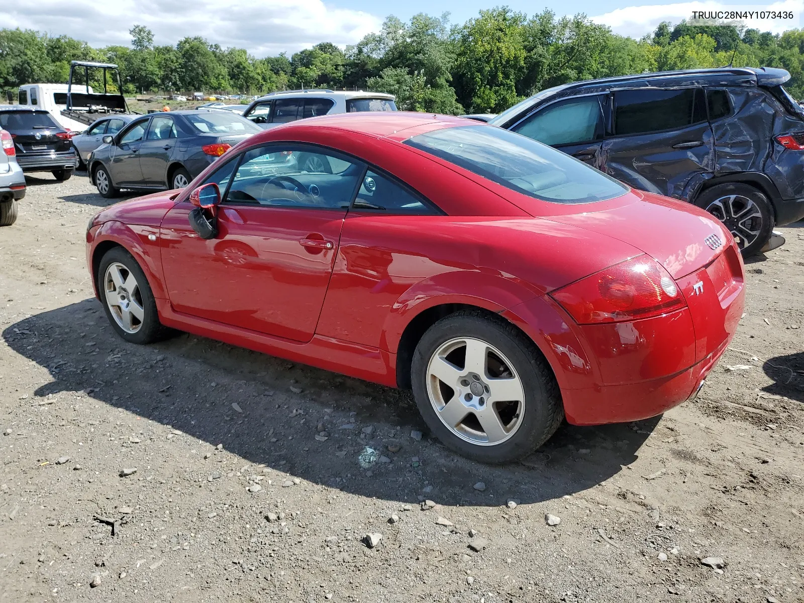 2000 Audi Tt Quattro VIN: TRUUC28N4Y1073436 Lot: 68045574