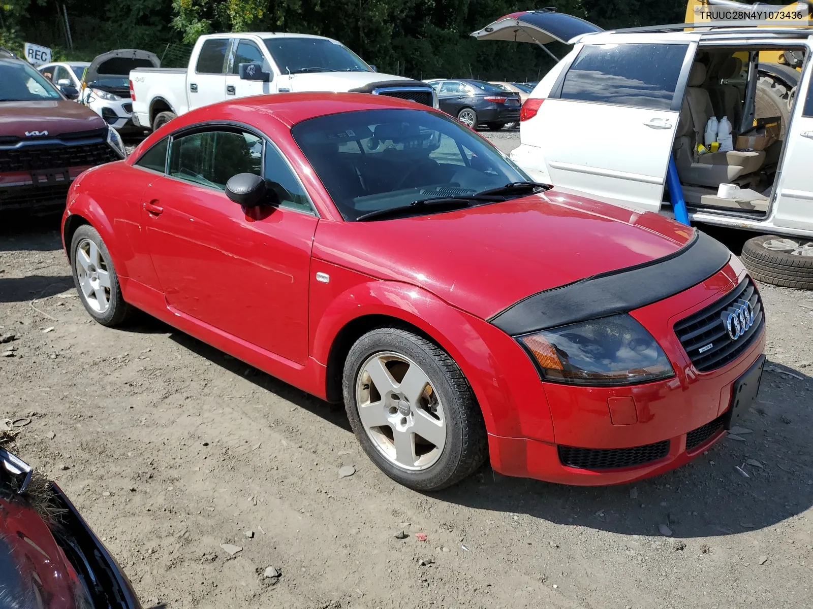 2000 Audi Tt Quattro VIN: TRUUC28N4Y1073436 Lot: 68045574