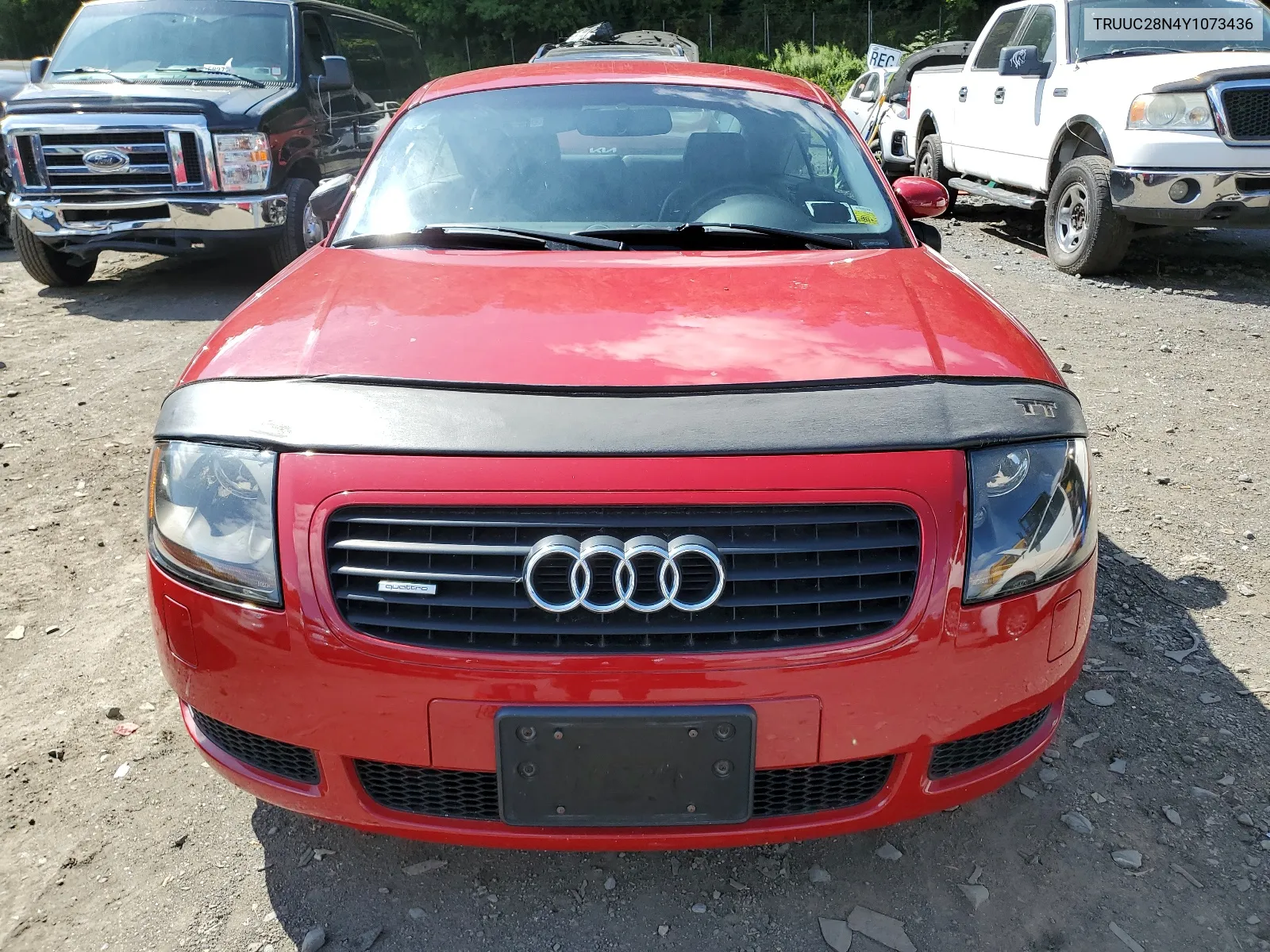 2000 Audi Tt Quattro VIN: TRUUC28N4Y1073436 Lot: 68045574