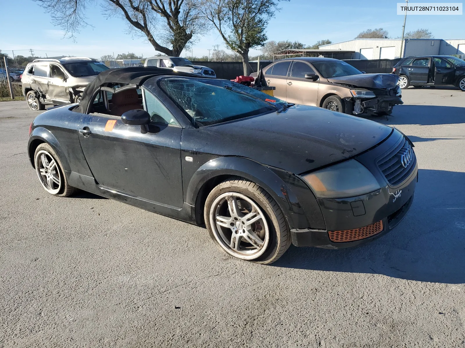 2001 Audi Tt Quattro VIN: TRUUT28N711023104 Lot: 62392174