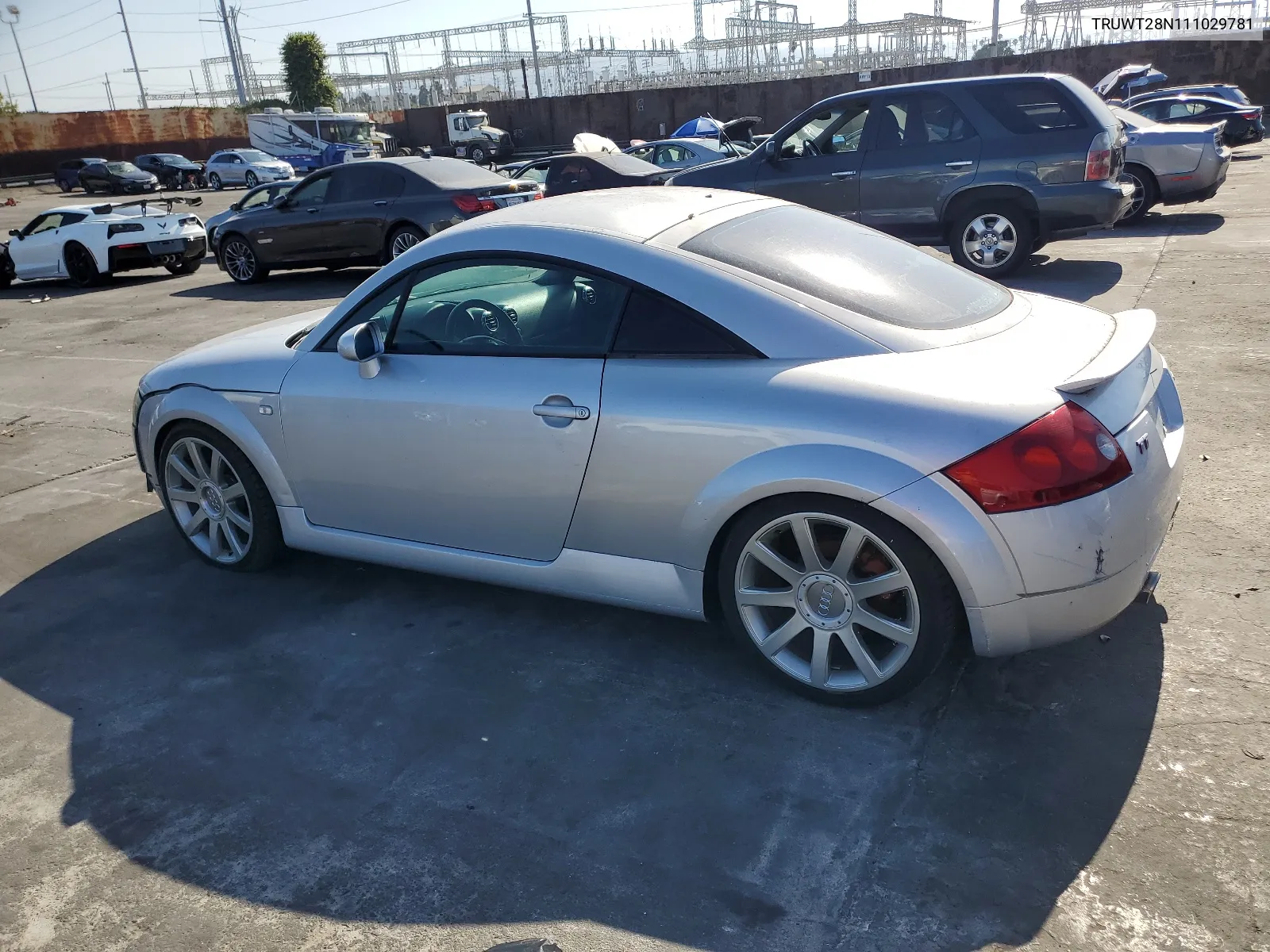 2001 Audi Tt Quattro VIN: TRUWT28N111029781 Lot: 64470174