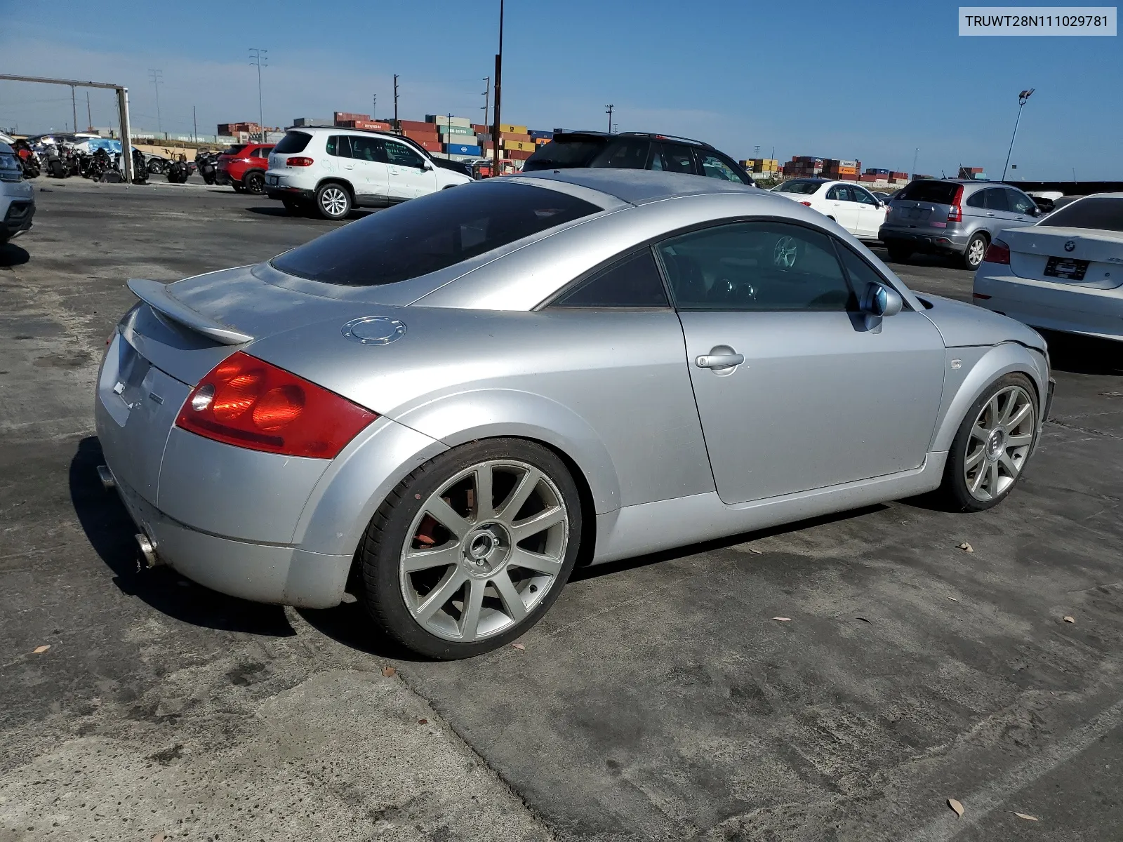 2001 Audi Tt Quattro VIN: TRUWT28N111029781 Lot: 64470174