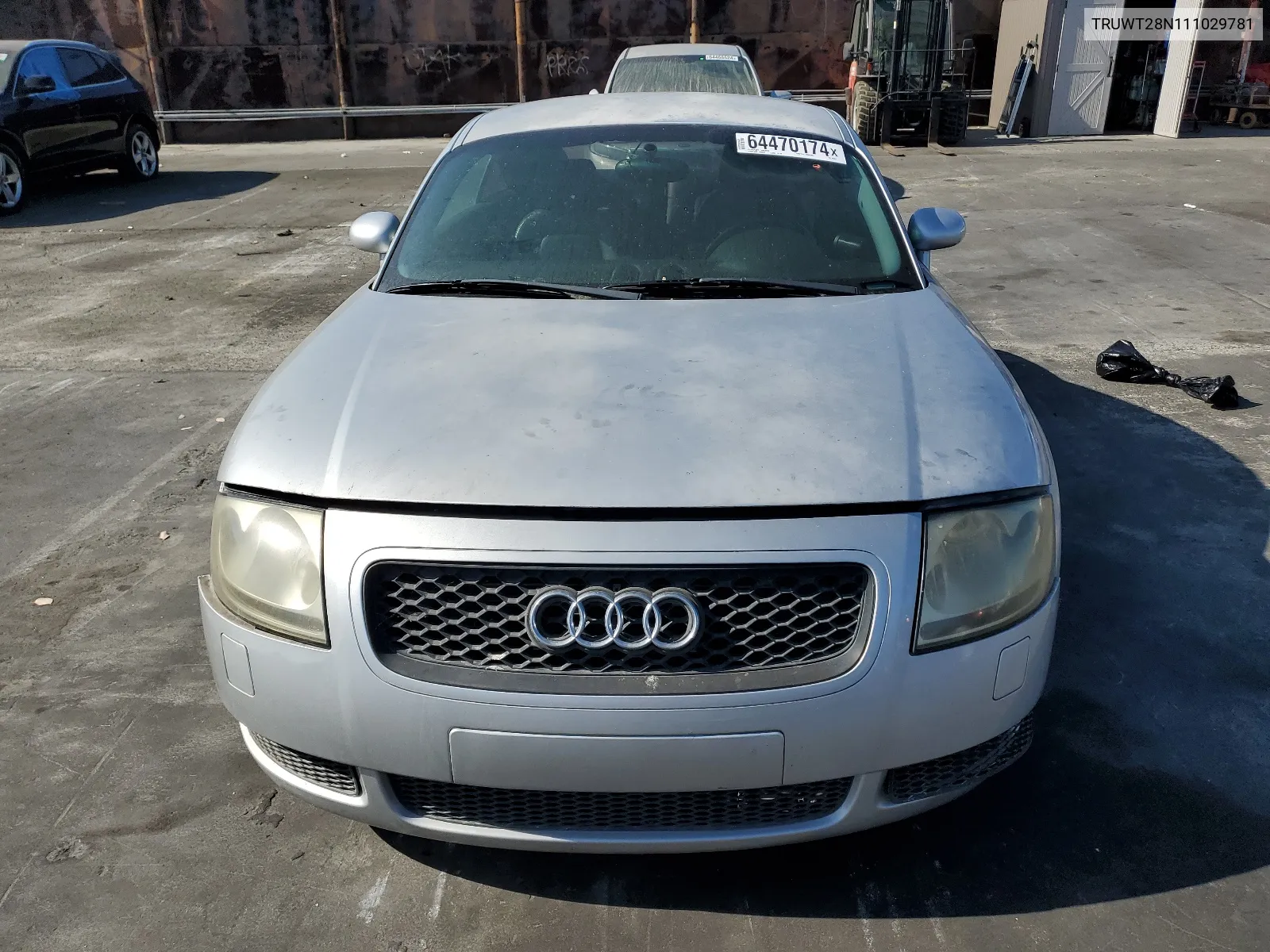 2001 Audi Tt Quattro VIN: TRUWT28N111029781 Lot: 64470174