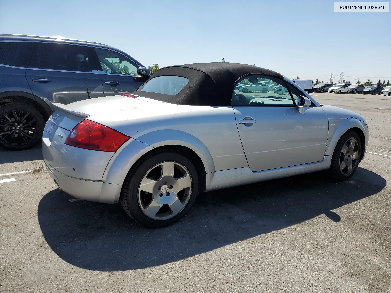 2001 Audi Tt Quattro VIN: TRUUT28N011028340 Lot: 65490874