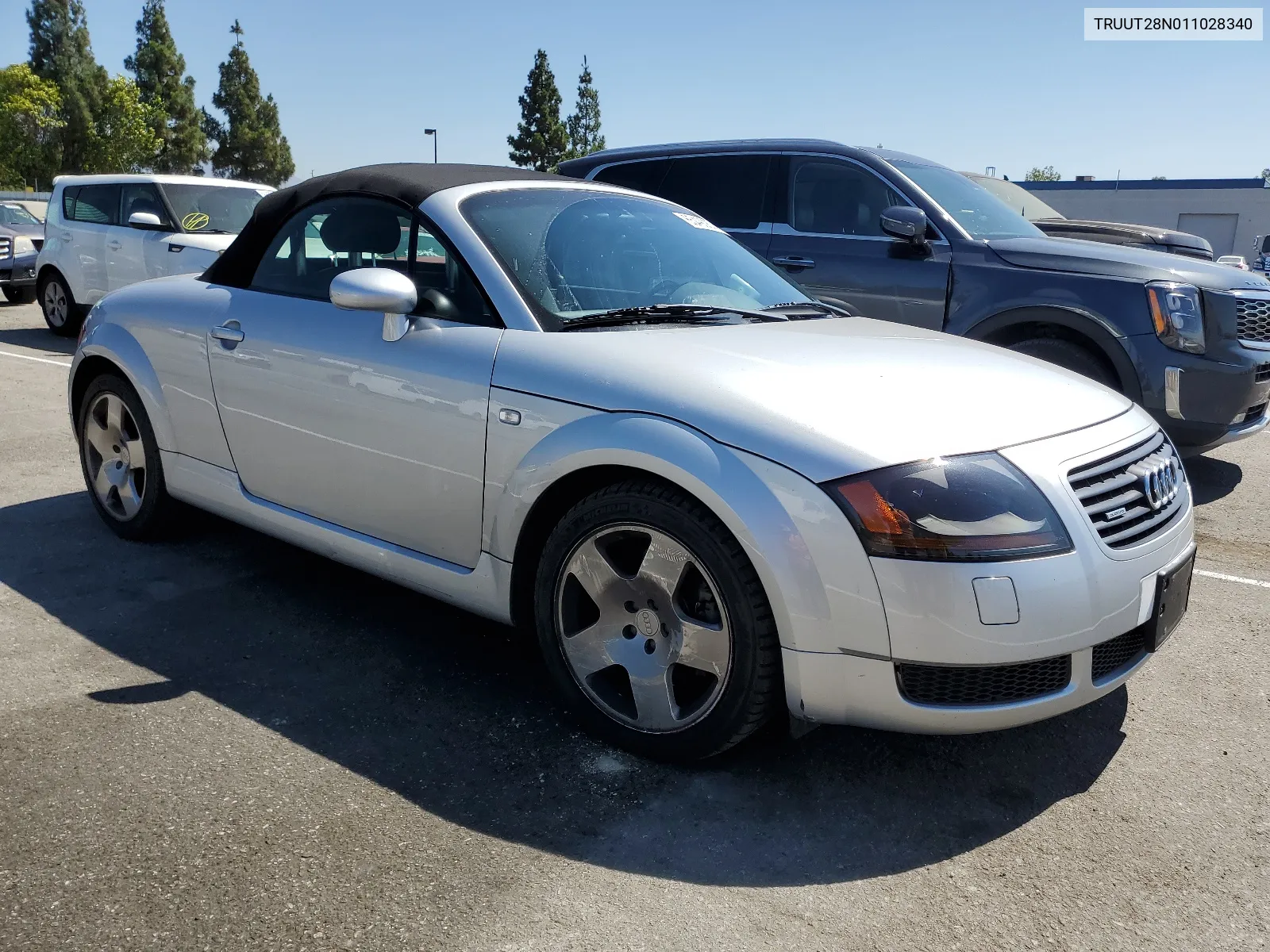 2001 Audi Tt Quattro VIN: TRUUT28N011028340 Lot: 65490874