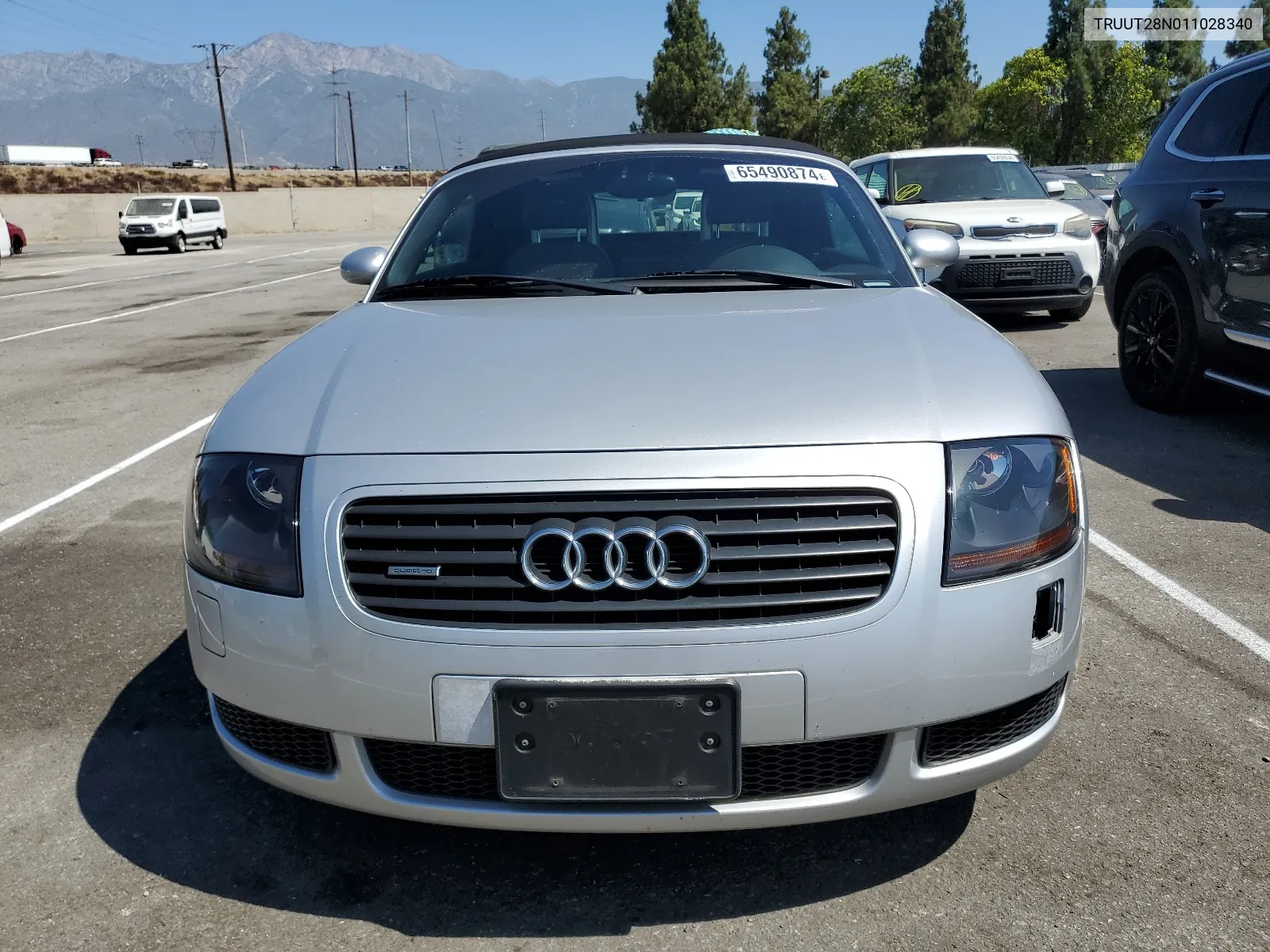 2001 Audi Tt Quattro VIN: TRUUT28N011028340 Lot: 65490874