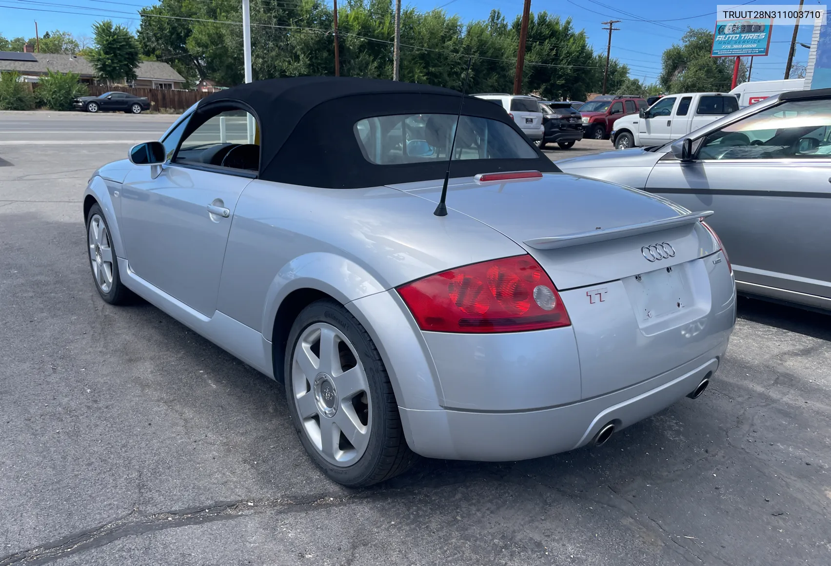 2001 Audi Tt Quattro VIN: TRUUT28N311003710 Lot: 68568384