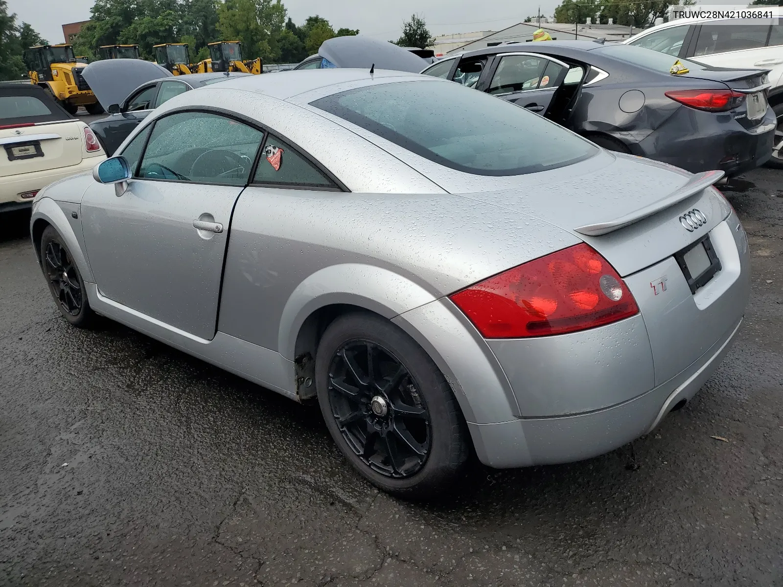 2002 Audi Tt Quattro VIN: TRUWC28N421036841 Lot: 67368764